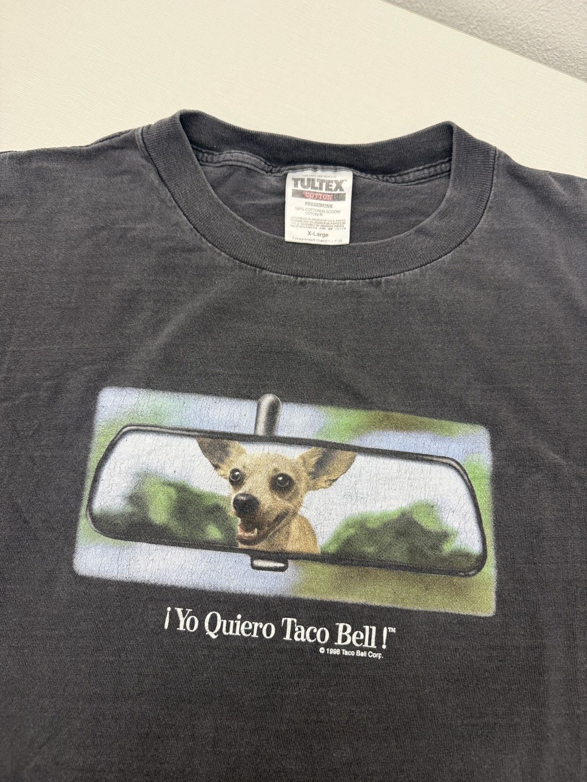 Vintage Vintage 1998 Taco Bell Chihuahua Tee Yo Quiero Taco Bell XL Size US XL / EU 56 / 4 - 3 Thumbnail