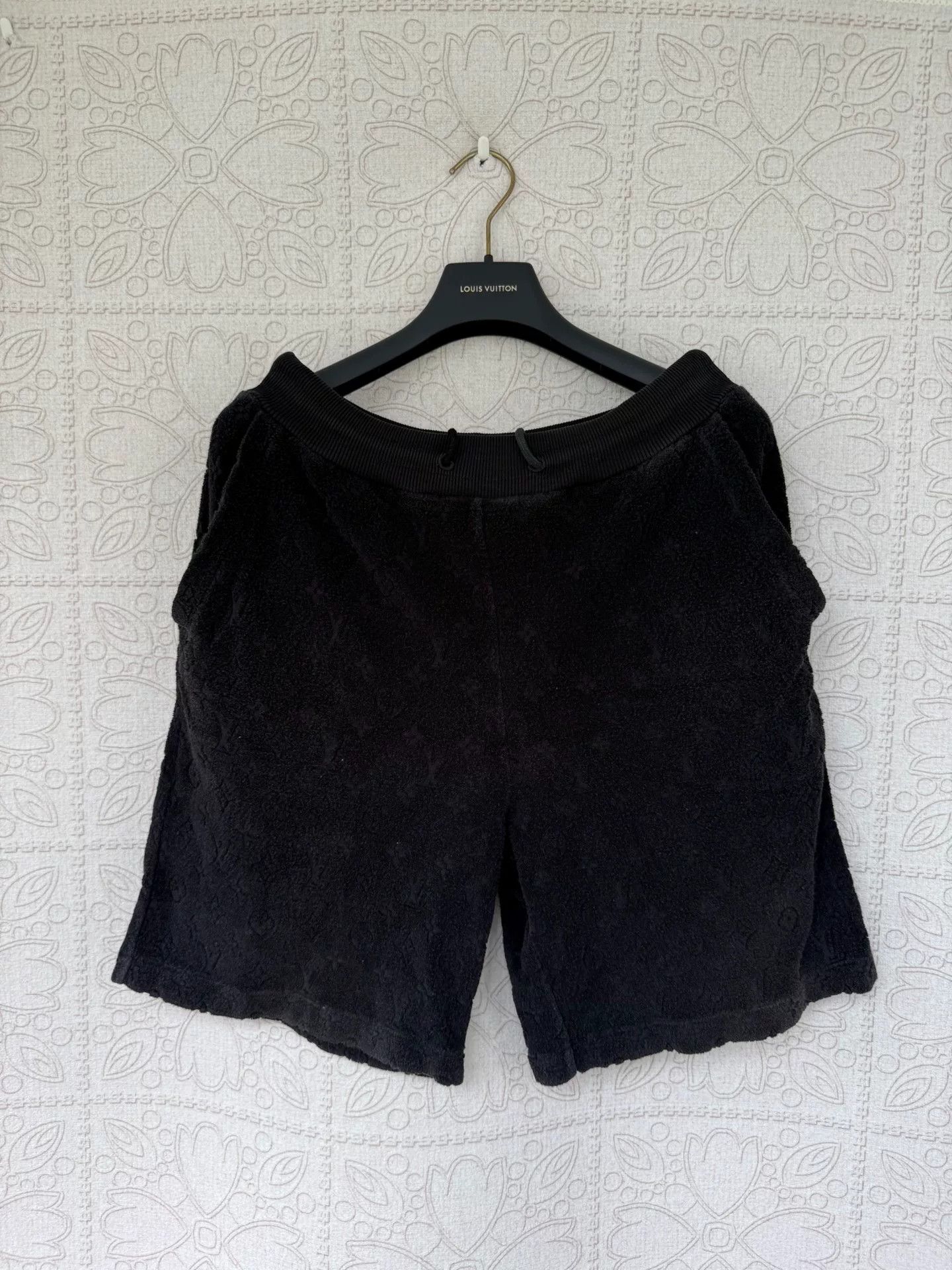 Louis Vuitton louis vuitton black monogram shorts size s Size 24" / US 00 / IT 34 - 1 Thumbnail