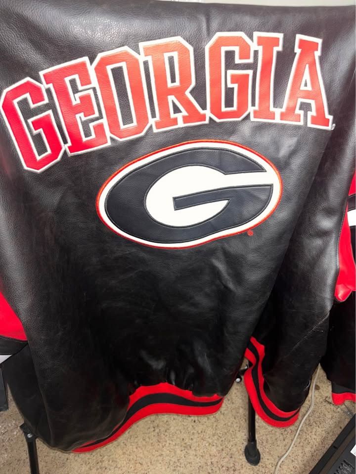 Vintage Georgia Bulldogs Varsity Jacket Size US XXL / EU 58 / 5 - 6 Thumbnail