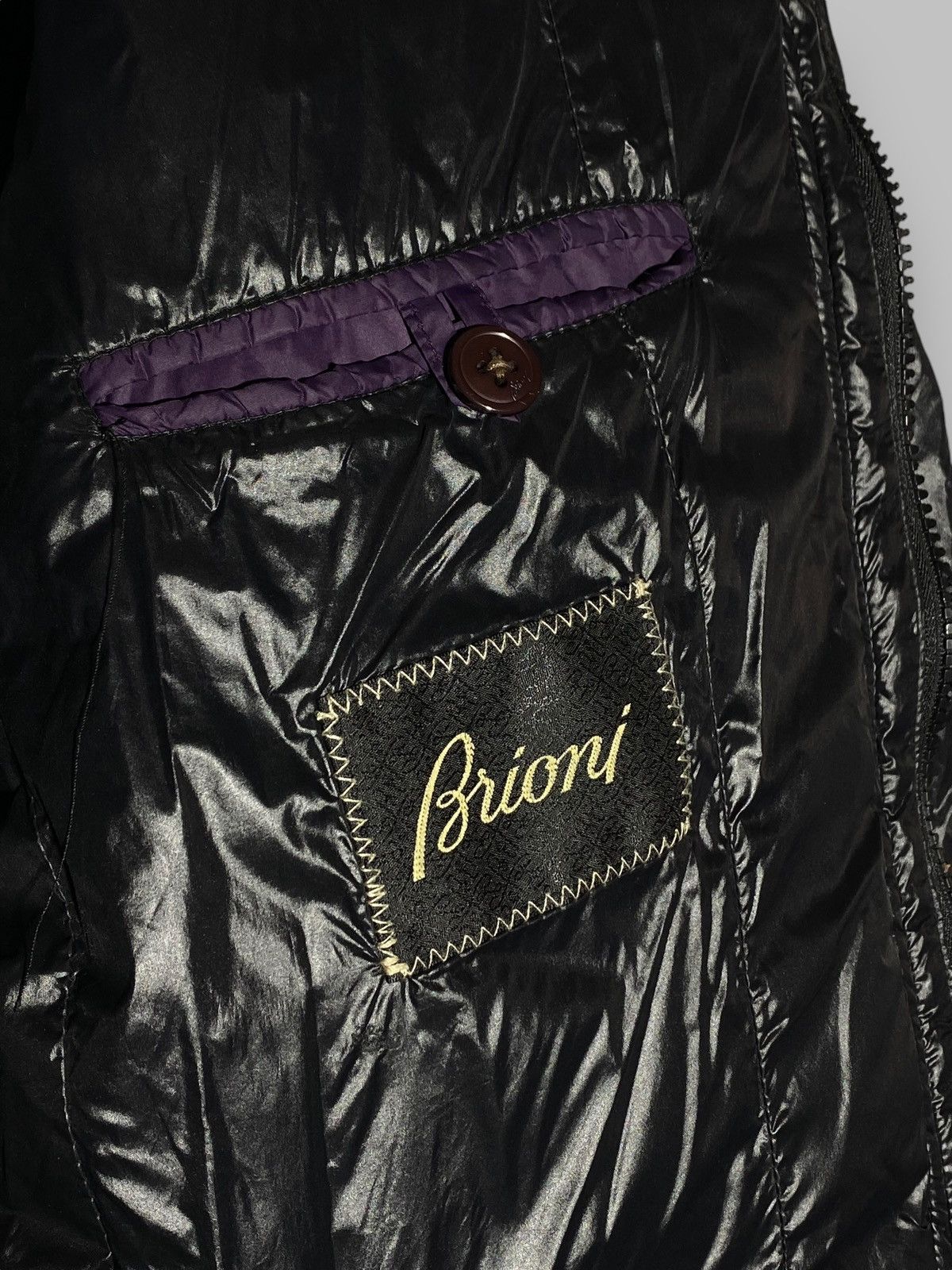 Brioni Brioni Luxury Black Down Puffer Winter Jacket Size US M / EU 48-50 / 2 - 24 Thumbnail