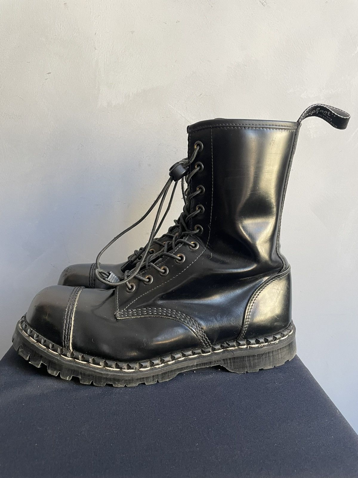 Gripfast Undercover Black Boots Platform High Dirk Bikkembergs Style Size US 8 / EU 41 - 7 Thumbnail