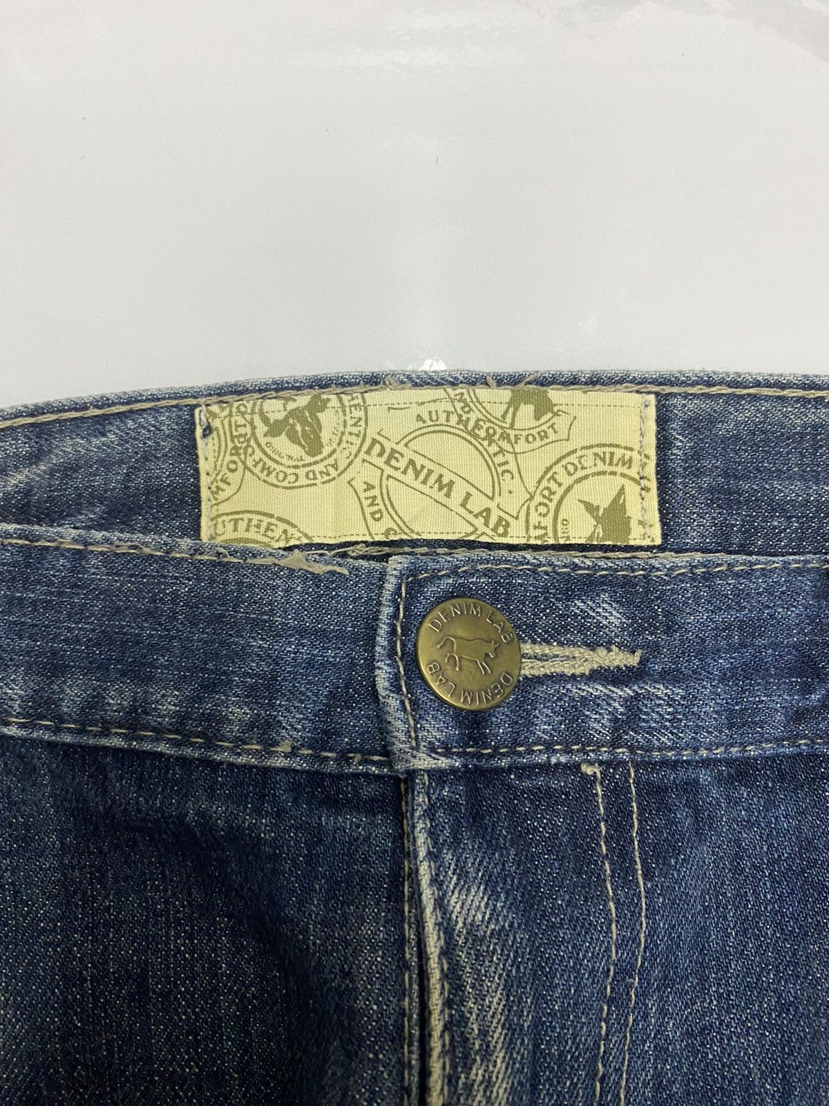 Hysteric Glamour DENIM LAB DISTRESSED DENIM UNDCOVER STYLE DESIGN DENIM JEAN Size US 32 / EU 48 - 7 Thumbnail