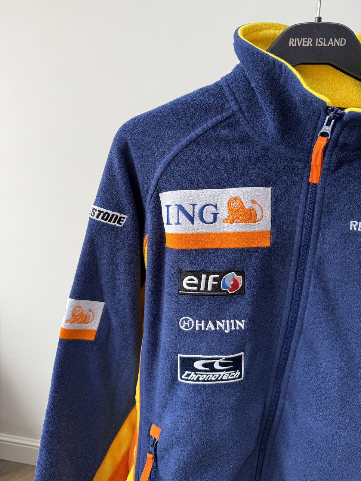 Other Vintage Renault F1 Team ING Fleece Jacket Size US L / EU 52-54 / 3 - 4 Thumbnail