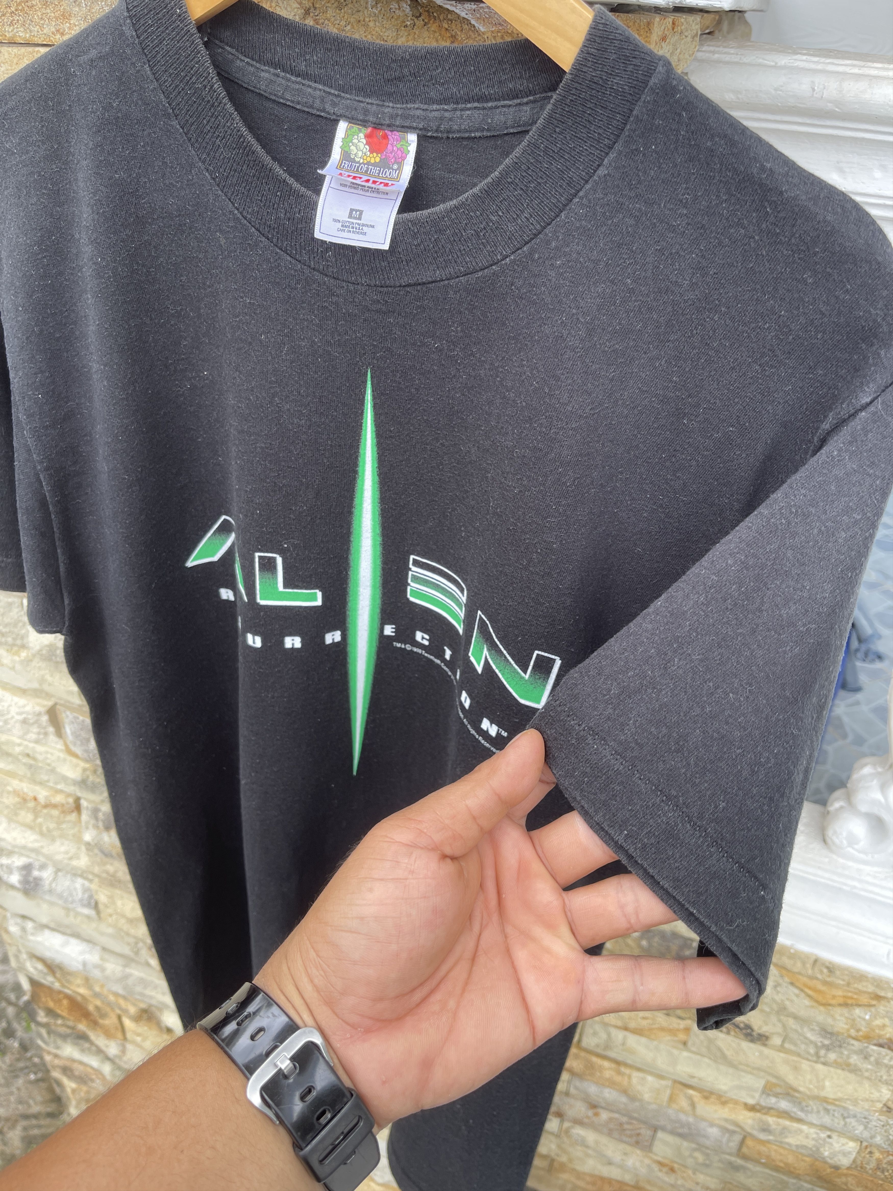 Vintage Last Drop🔥Rare🔥Vintage 90s ALIENS Movie T-Shirt Size US M / EU 48-50 / 2 - 6 Thumbnail
