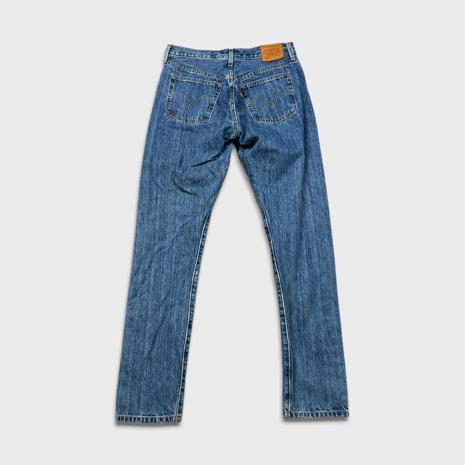 Levi's × Vintage Levi's 501 S Jeans 29x32 Blue Premium Button Fly Denim Pants Size US 29 - 6 Thumbnail