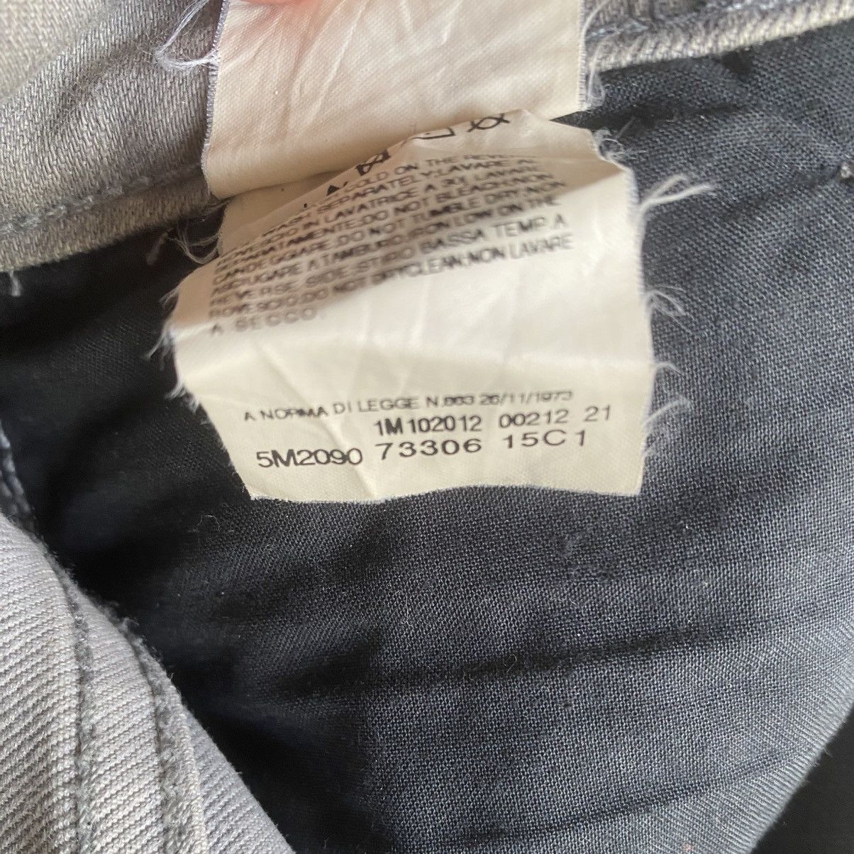 Balmain AW12 Balmain Grey Wax Biker Jeans Size US 29 - 8 Thumbnail