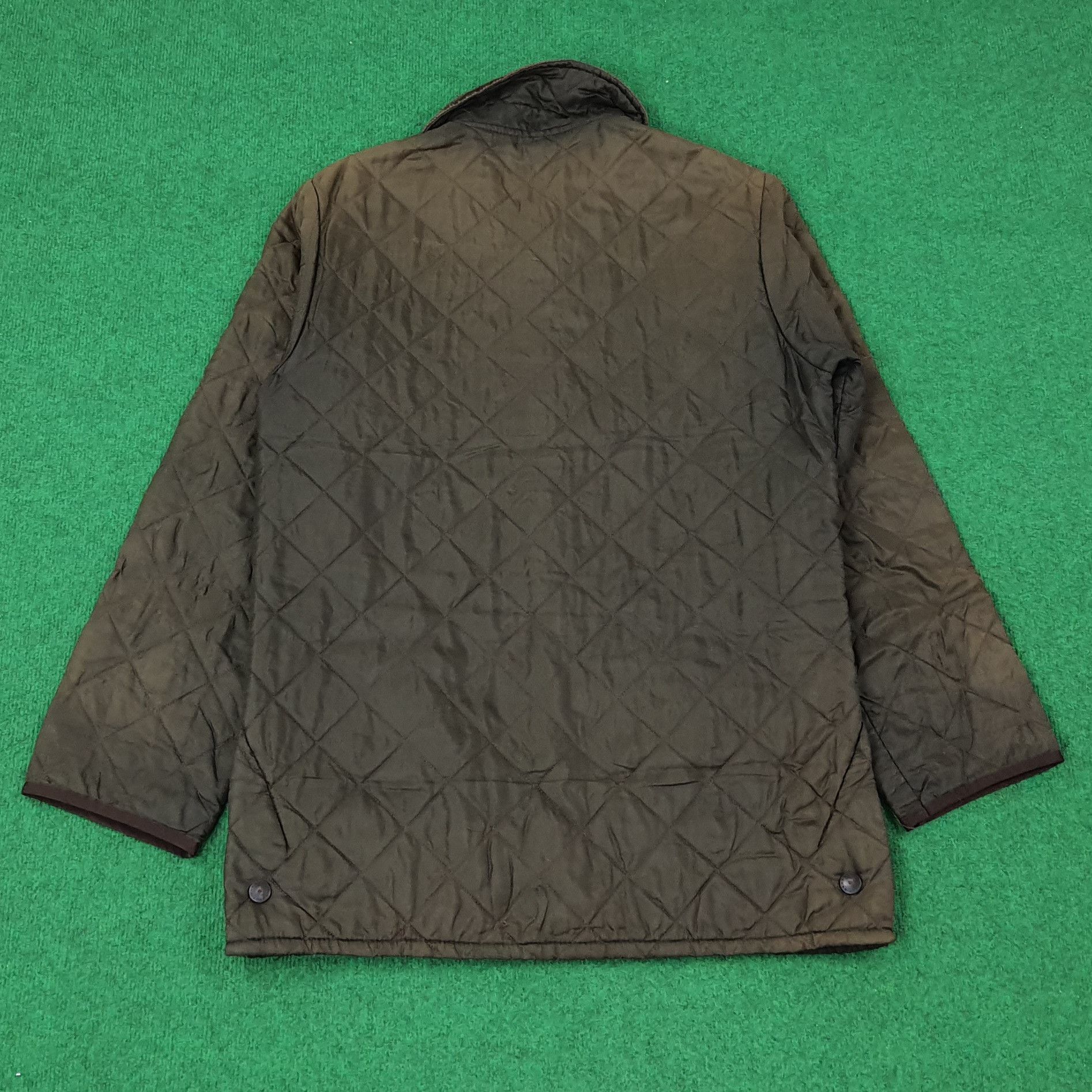 Barbour × Vintage Vintage Barbour Liddesdale Corduroy Collar Jacket C231N17 Size US M / EU 48-50 / 2 - 3 Thumbnail