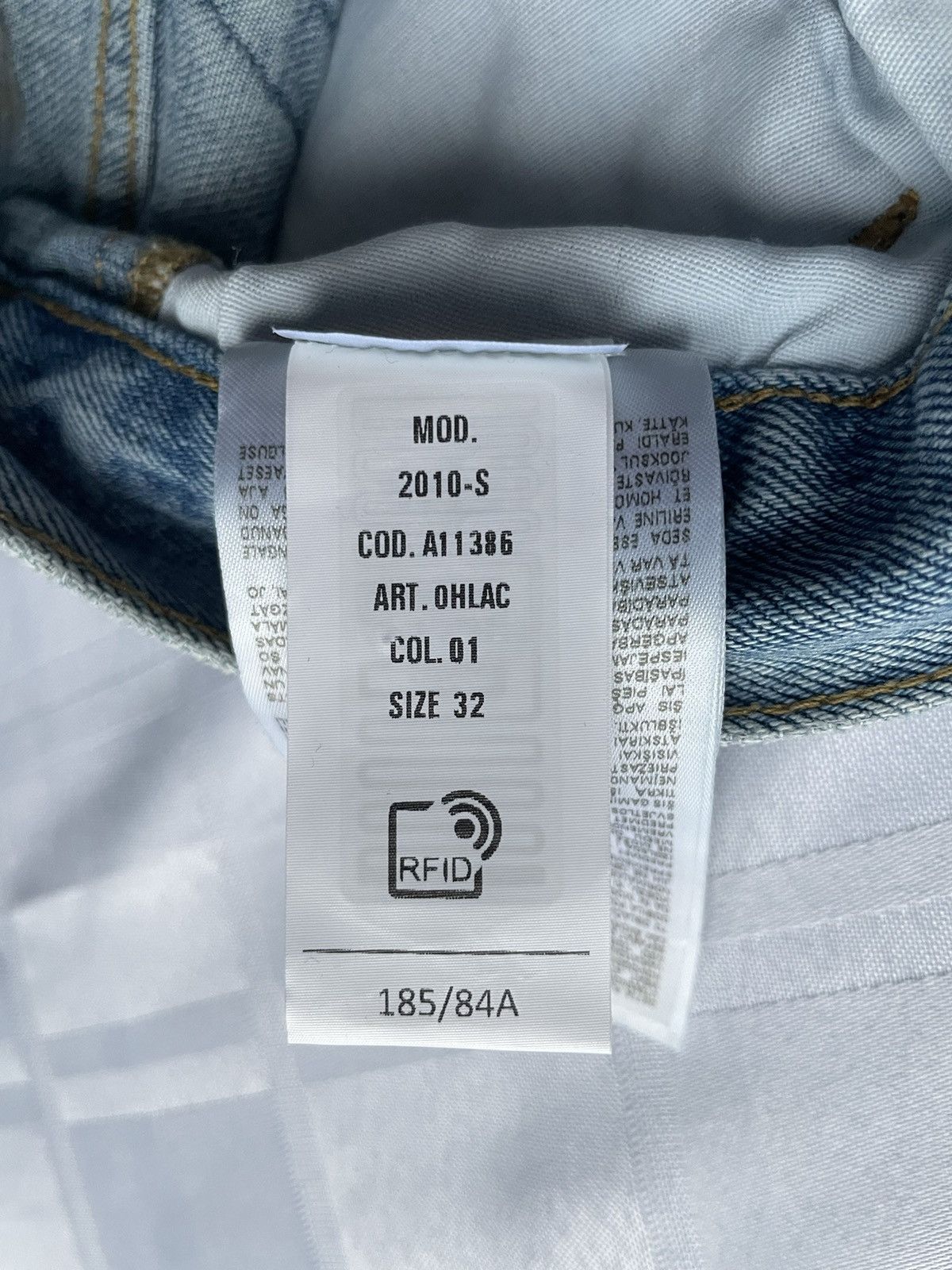 Diesel 2010 D-Macs Logo Jeans Size US 32 / EU 48 - 12 Thumbnail
