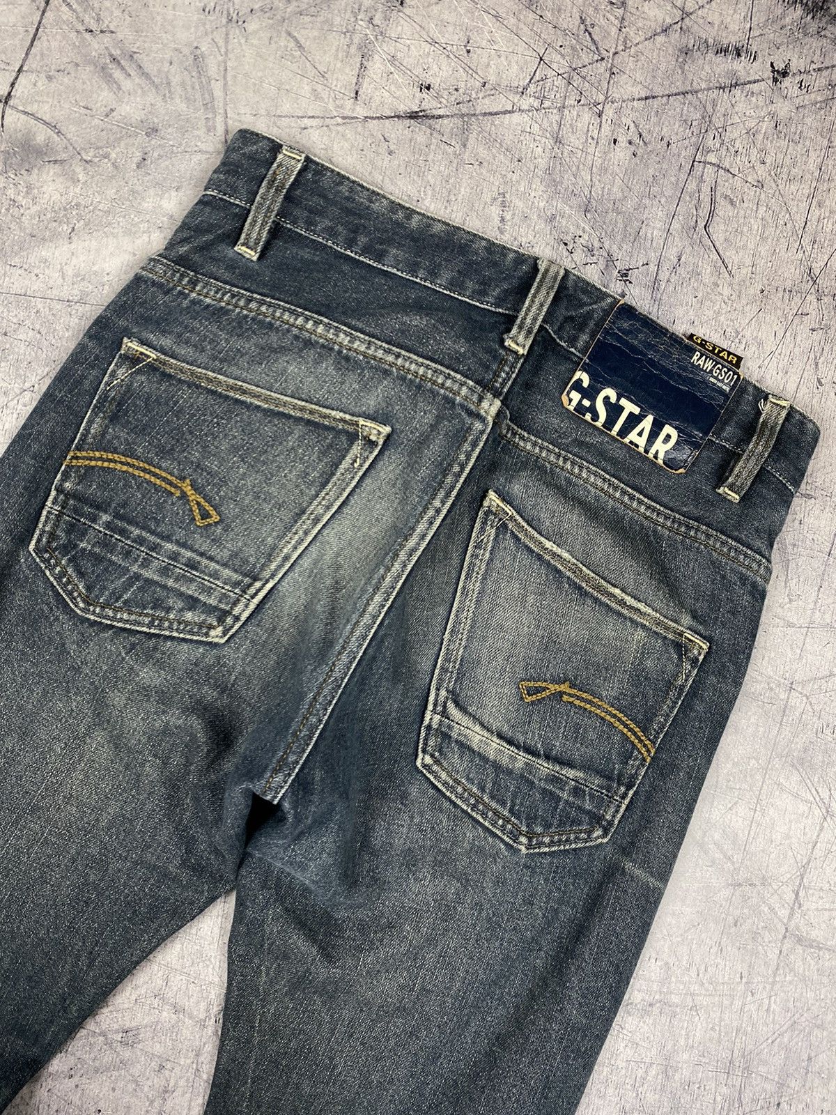 G-Star Vintage G Star Raw Jeans Denim Pants Size US 29 - 3 Thumbnail