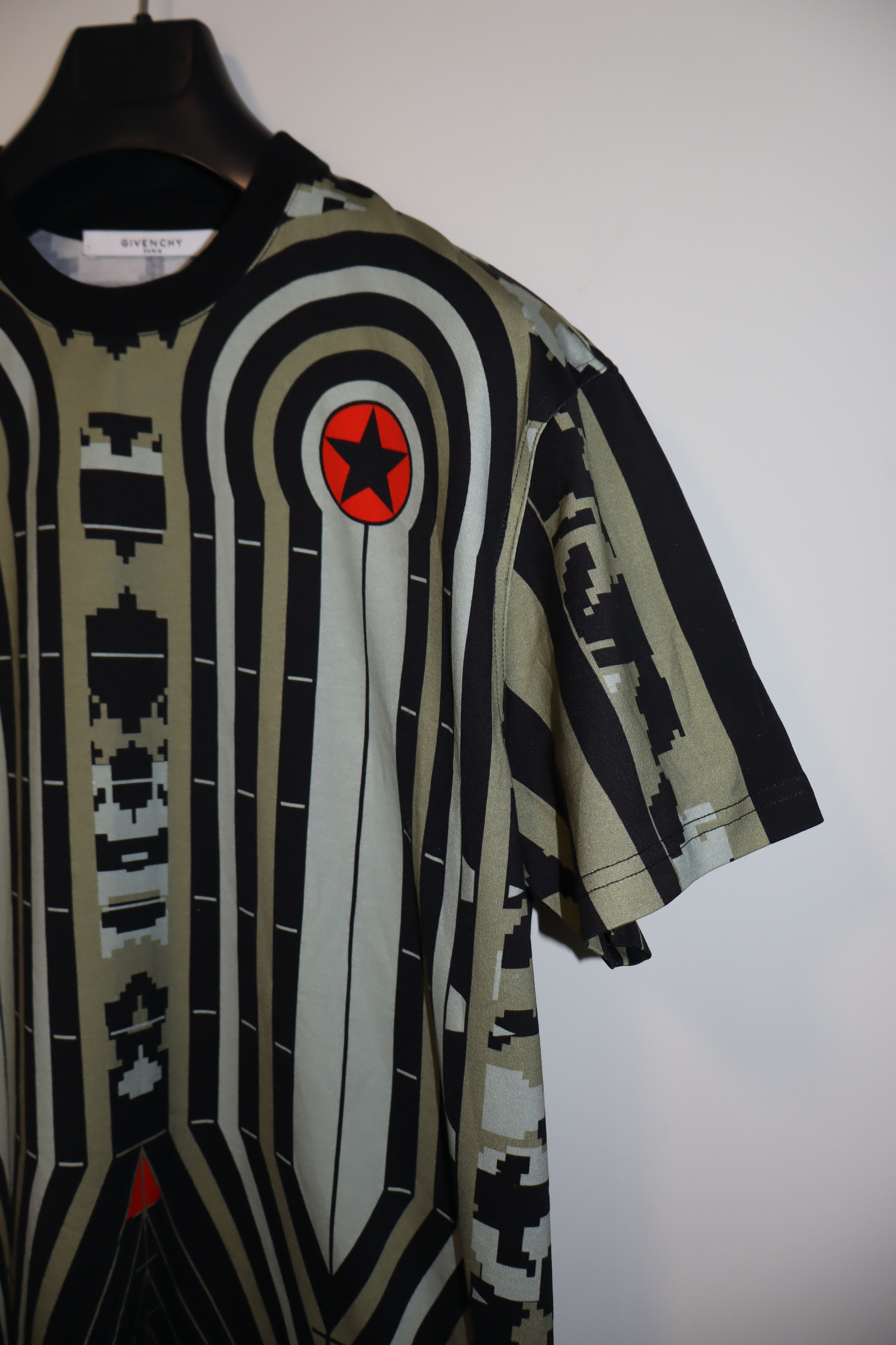 Givenchy Star target camo t-shirt Size US XXS / EU 40 - 2 Thumbnail