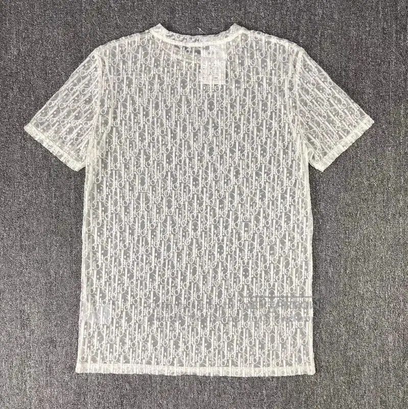 Dior Dior White Sheer Women's T. Size S / US 4 / IT 40 - 2 Thumbnail