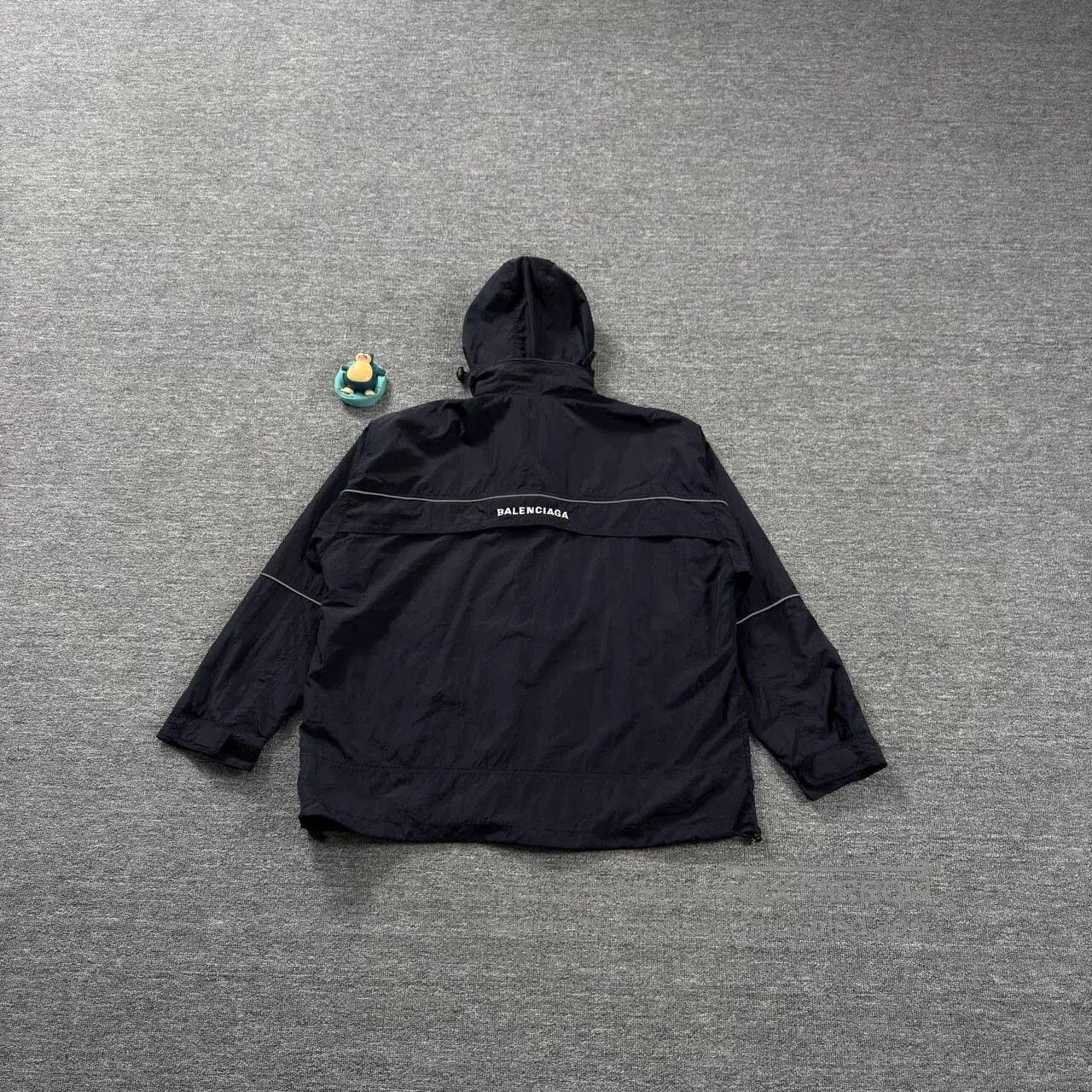 Balenciaga Balenciaga Black Logo Windbreaker. Size US XS / EU 42 / 0 - 2 Thumbnail