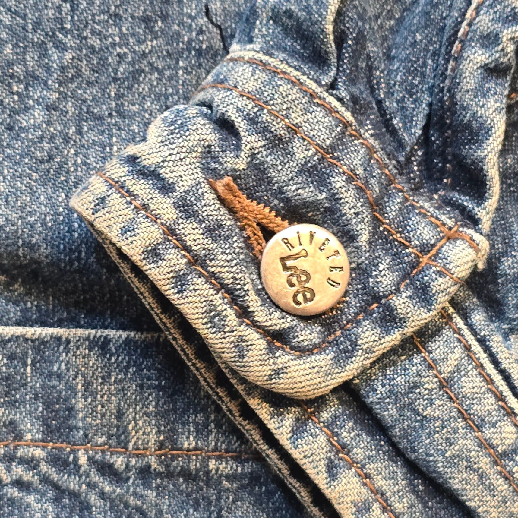 Lee VINTAGE Lee Jacket Womens Small Blue Denim Chore Coat Pockets Utility 90s Shirt Size S / US 4 / IT 40 - 4 Thumbnail