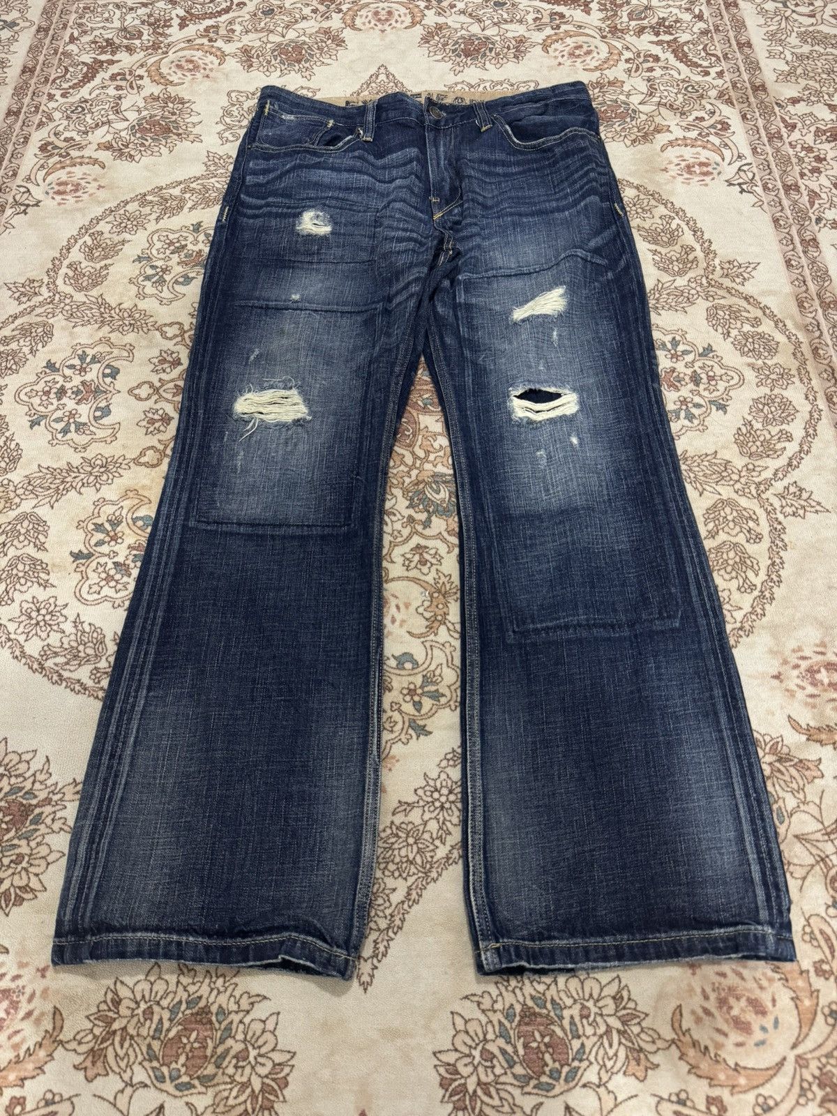 Japanese Brand × Vintage Vintage Express Jeans Slim Fit Low Rise Bootcut Size US 36 / EU 52 - 1 Thumbnail