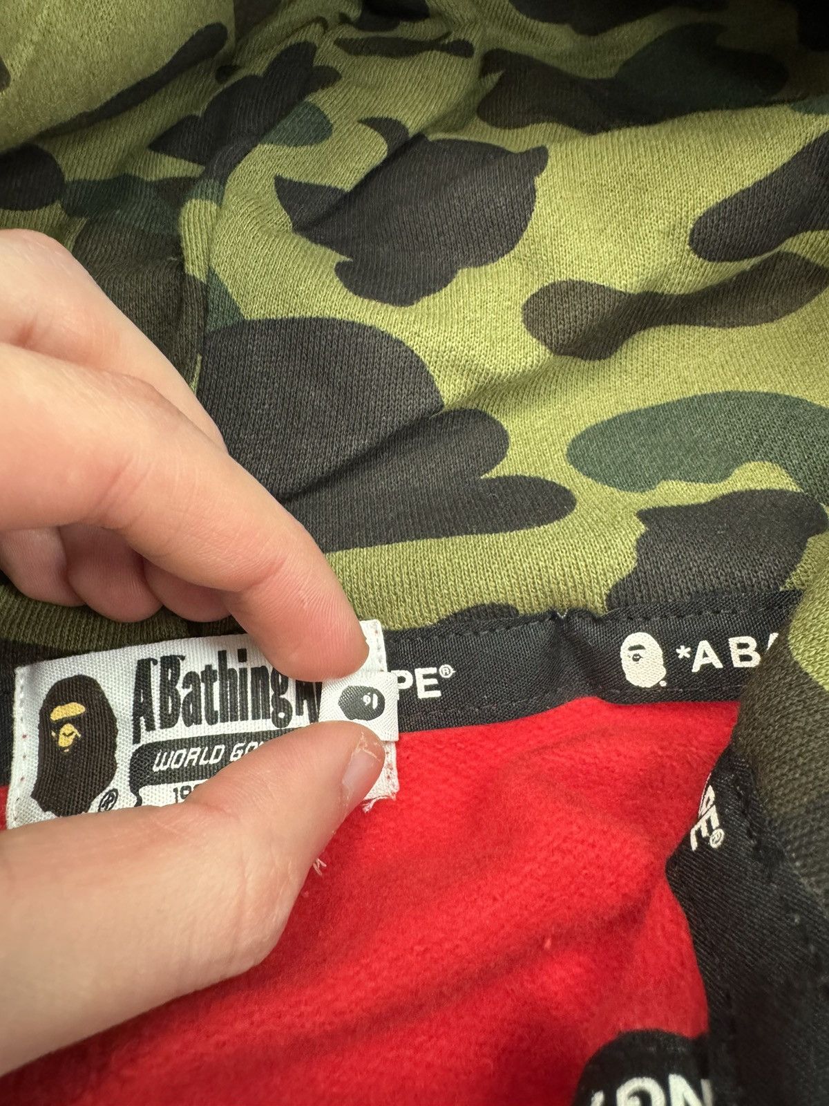Bape Bape PONR Double Shark Full Zip Hoodie Size US M / EU 48-50 / 2 - 6 Thumbnail
