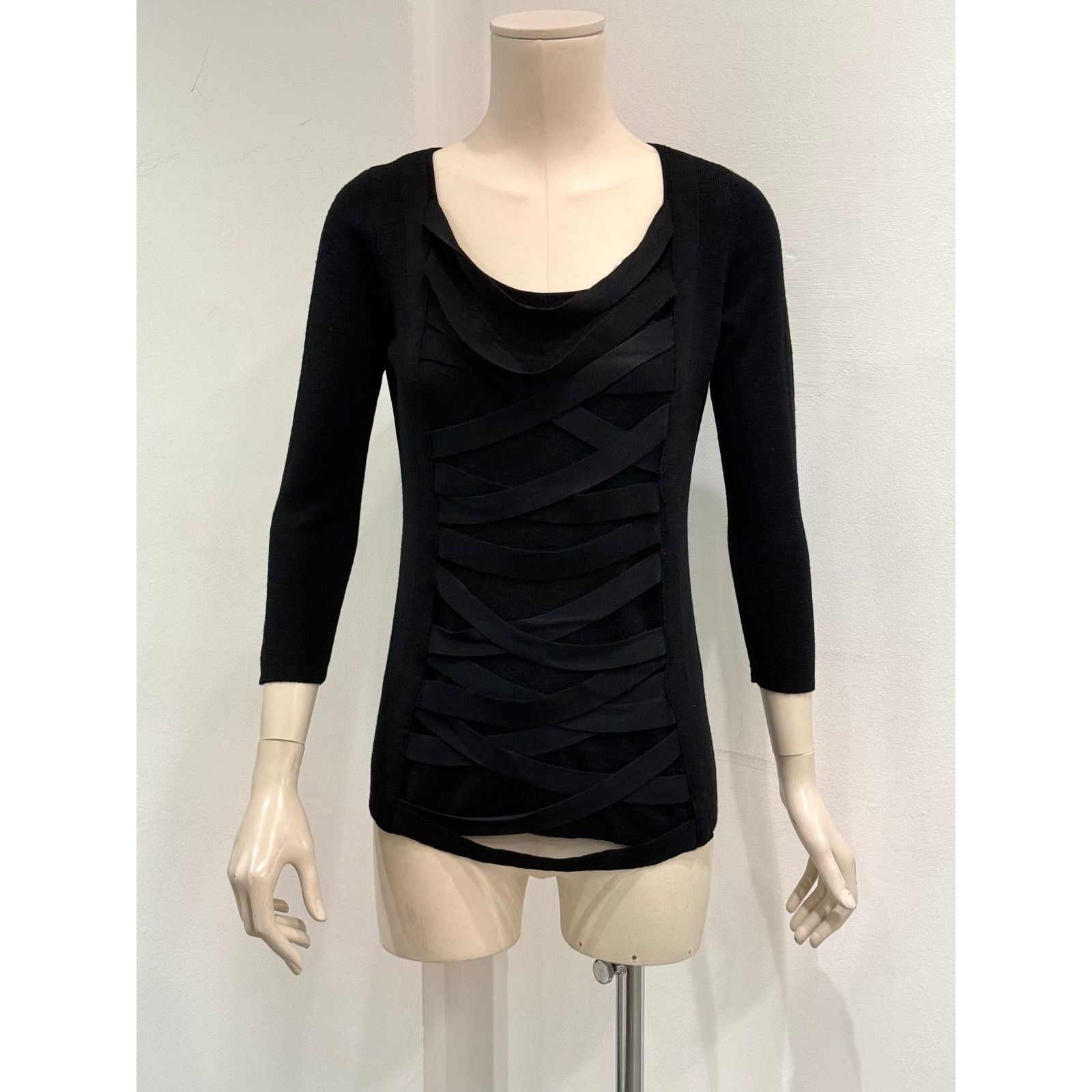 Versace 2000s Versace bondage straps knit Size L / US 10 / IT 46 - 5 Thumbnail
