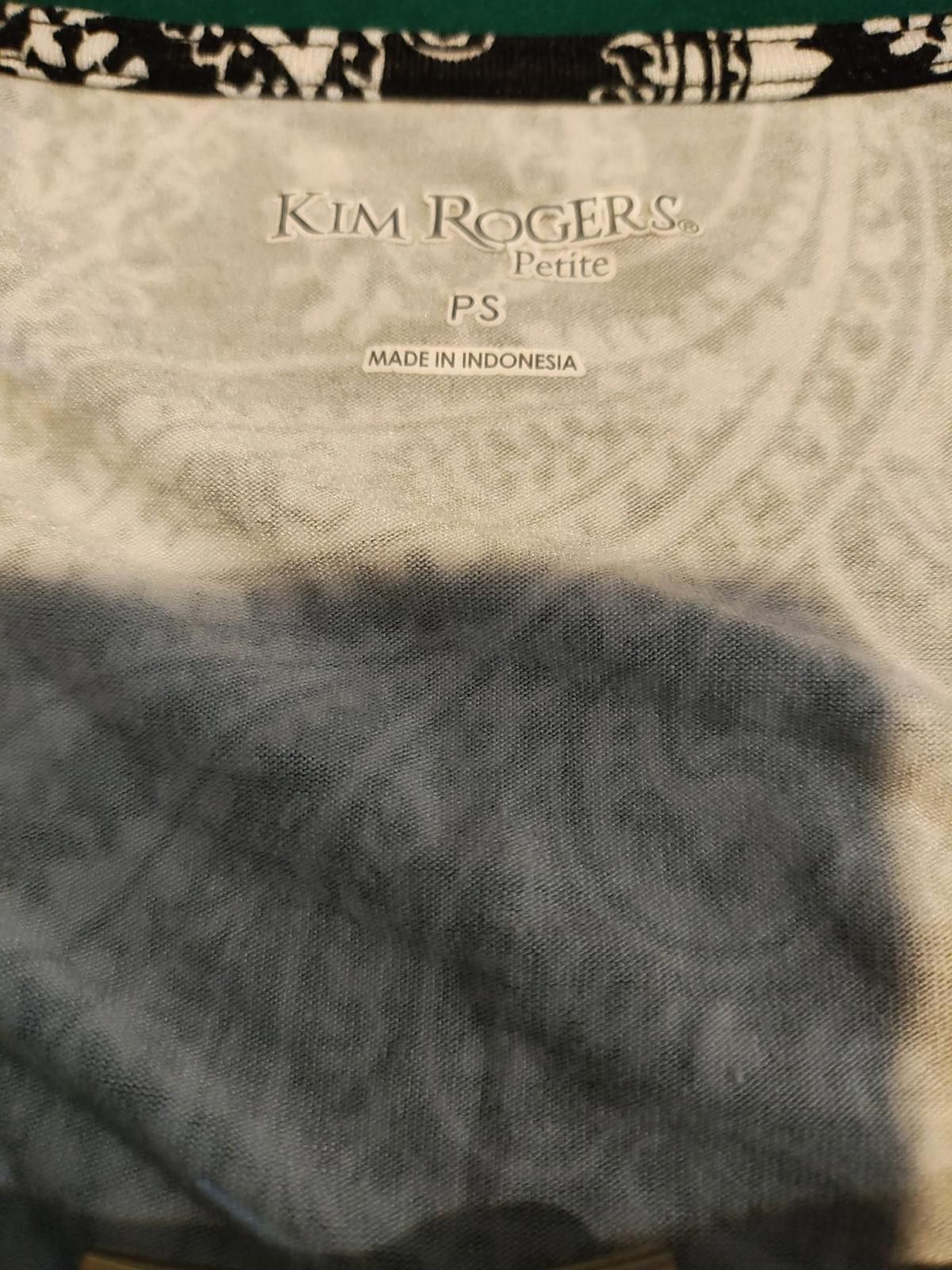 Other Kim Rogers Black and White Paisley Print Casual Dress Size S / US 4 / IT 40 - 7 Thumbnail