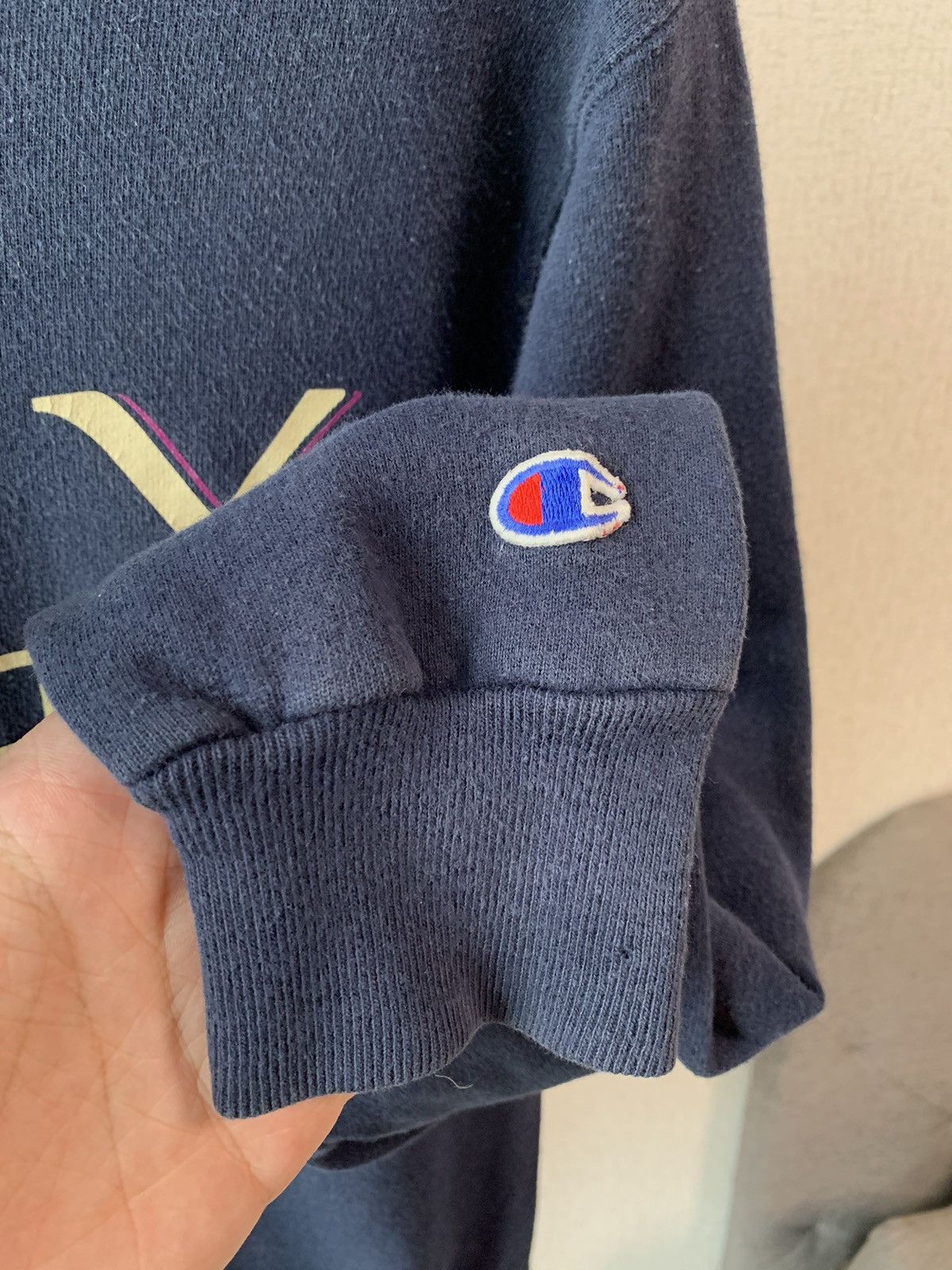 Champion Champion Navy Annapolis vintage sweatshirt made in USA Size US M / EU 48-50 / 2 - 6 Thumbnail