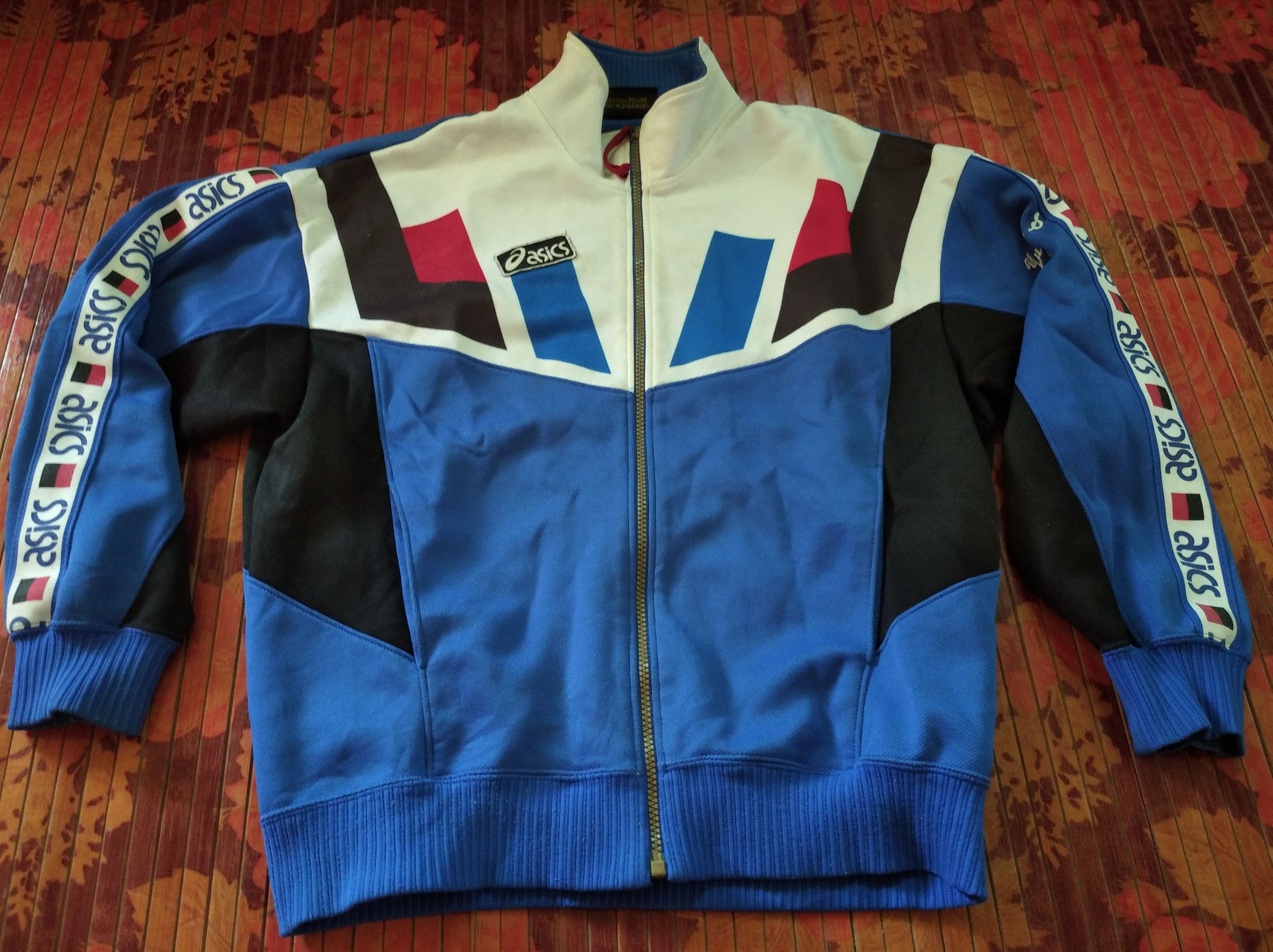 Asics Vintage ASICS Japan sidetape training jacket Size US M / EU 48-50 / 2 - 1 Thumbnail