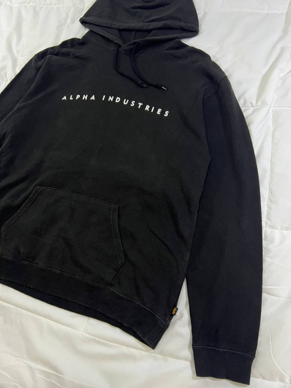 Alpha Industries × Vintage Y2K Black Alpha Industries Hoodie Size US XL / EU 56 / 4 - 5 Thumbnail