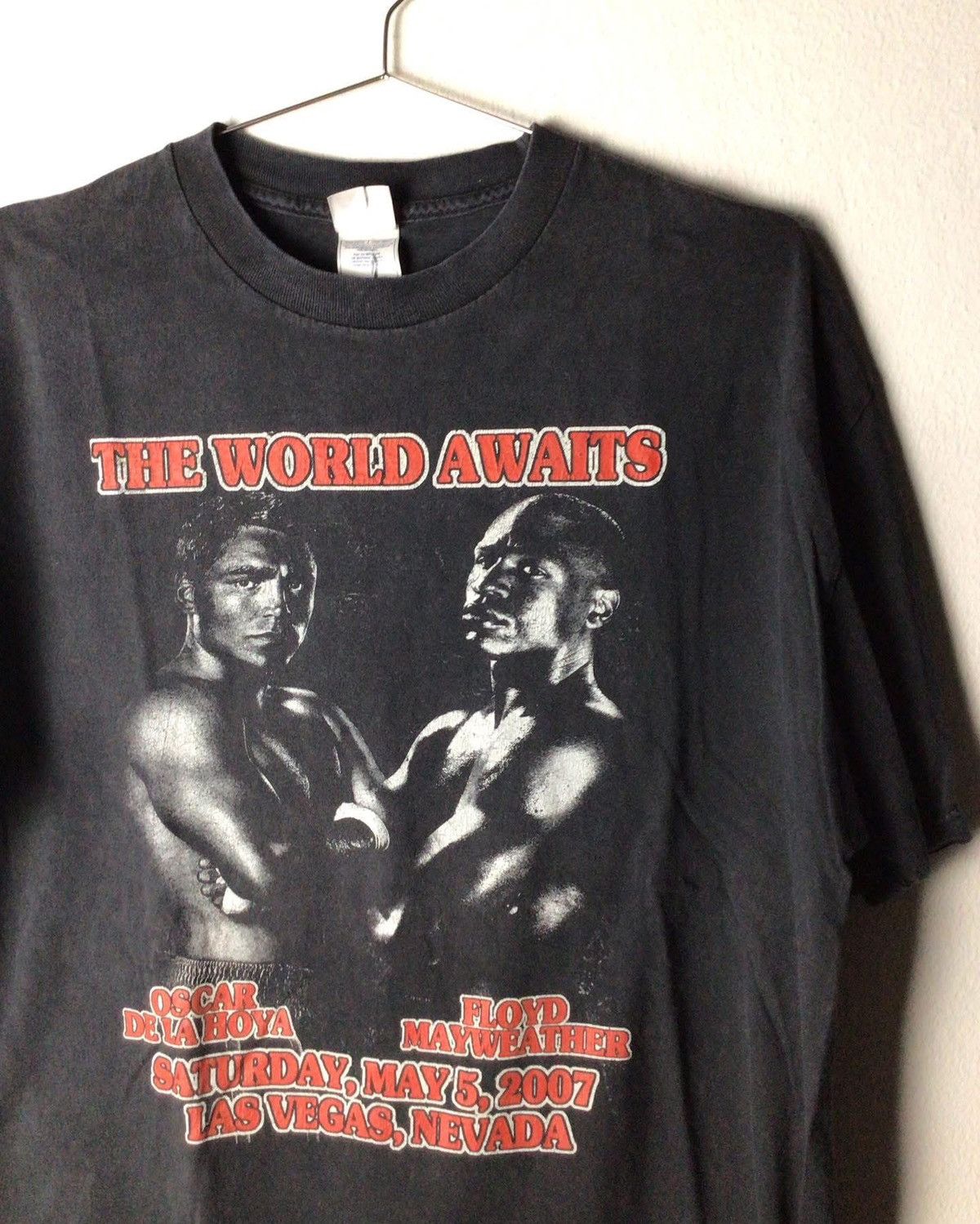 Other Floyd Mayweather VS Ocar De la hoya 2007 Size US XL / EU 56 / 4 - 1 Thumbnail