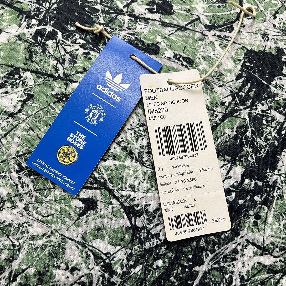 Adidas Adidas X The Stone Roses X Man Utd Size US L / EU 52-54 / 3 - 2 Thumbnail