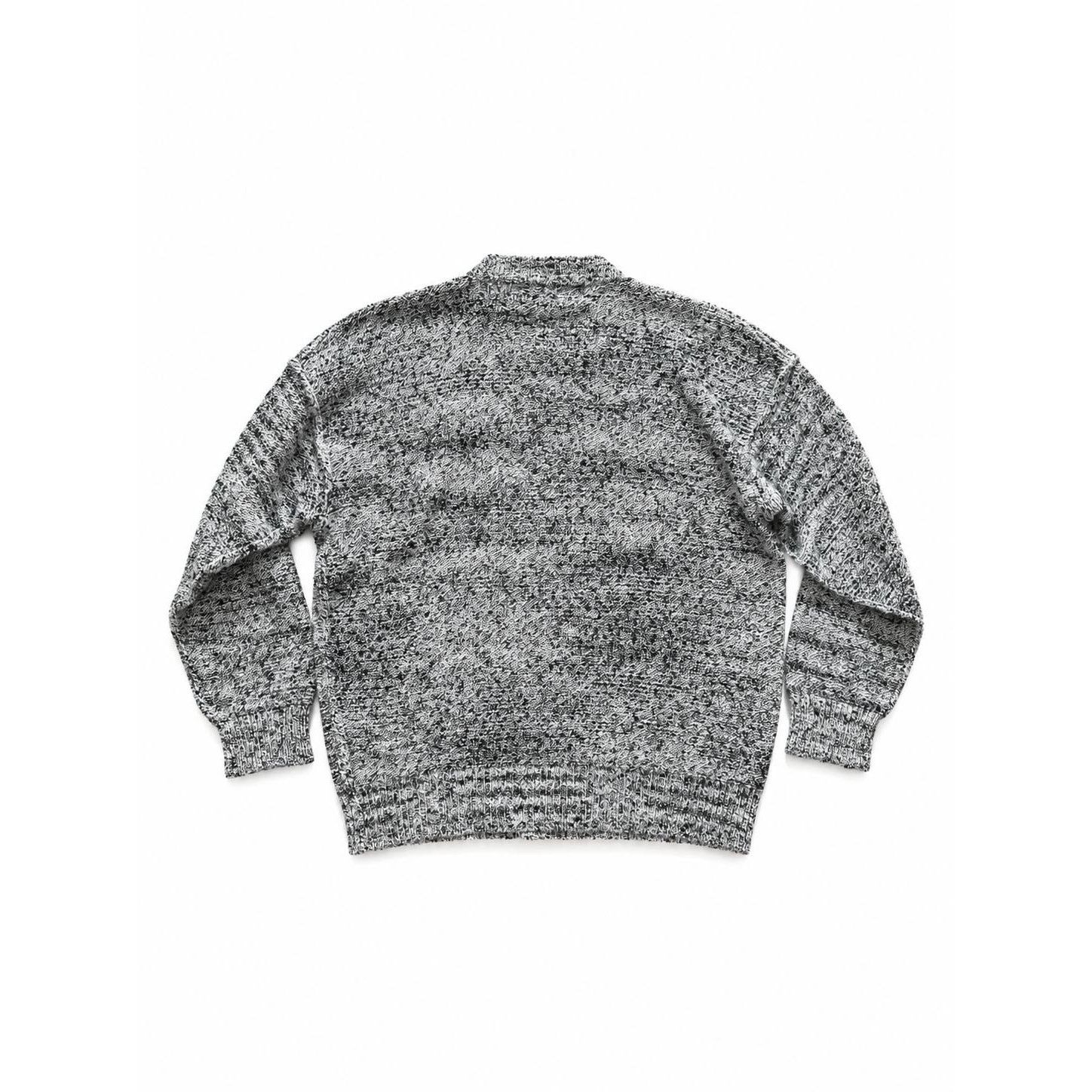 Isabel Benenato Isabel Benenato SS22 Textured Cotton Knit Sweater Black M Size US M / EU 48-50 / 2 - 2 Thumbnail
