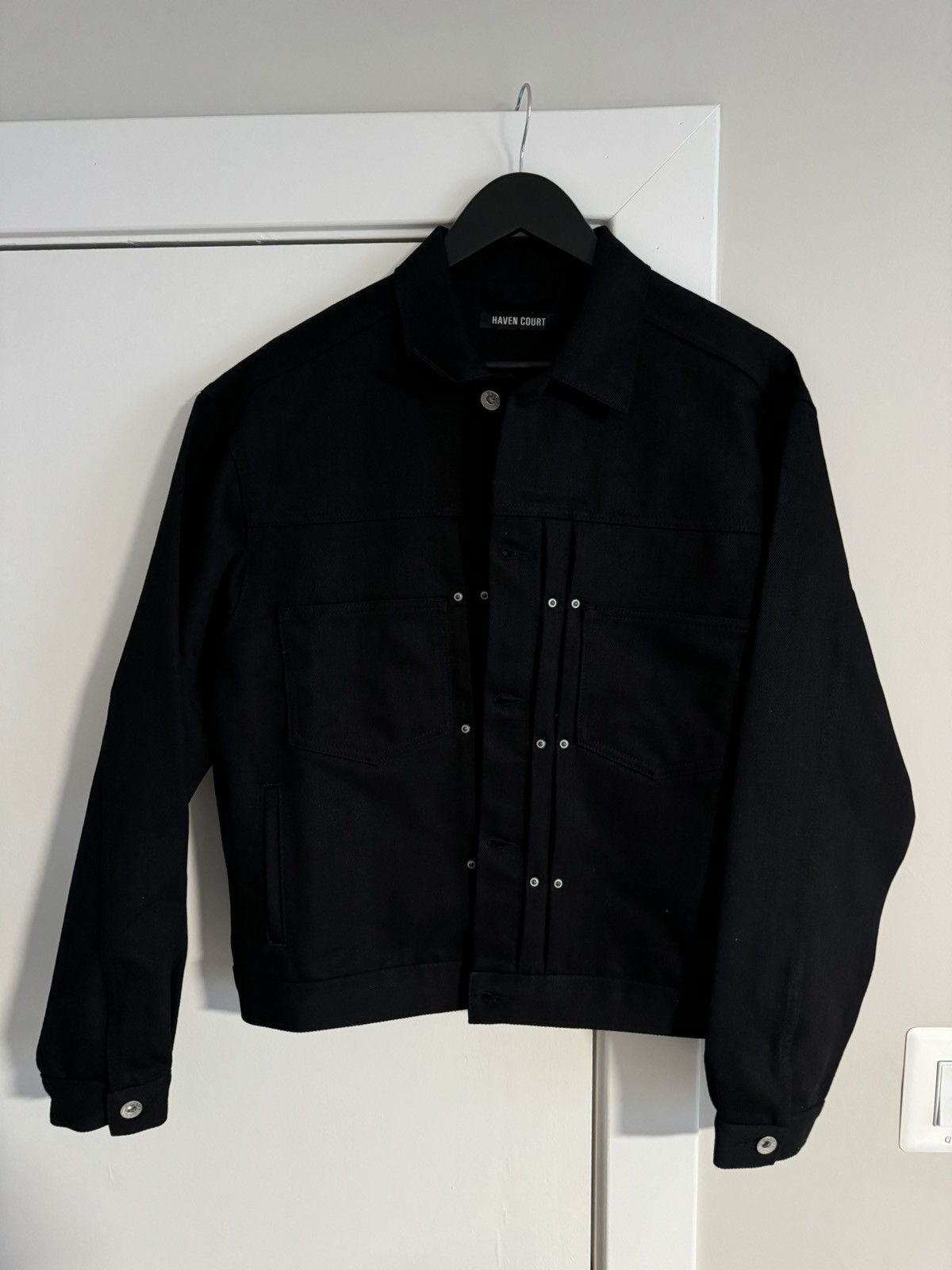 Haven Court Haven Court Black Raw Type II Jacket Size US M / EU 48-50 / 2 - 1 Thumbnail