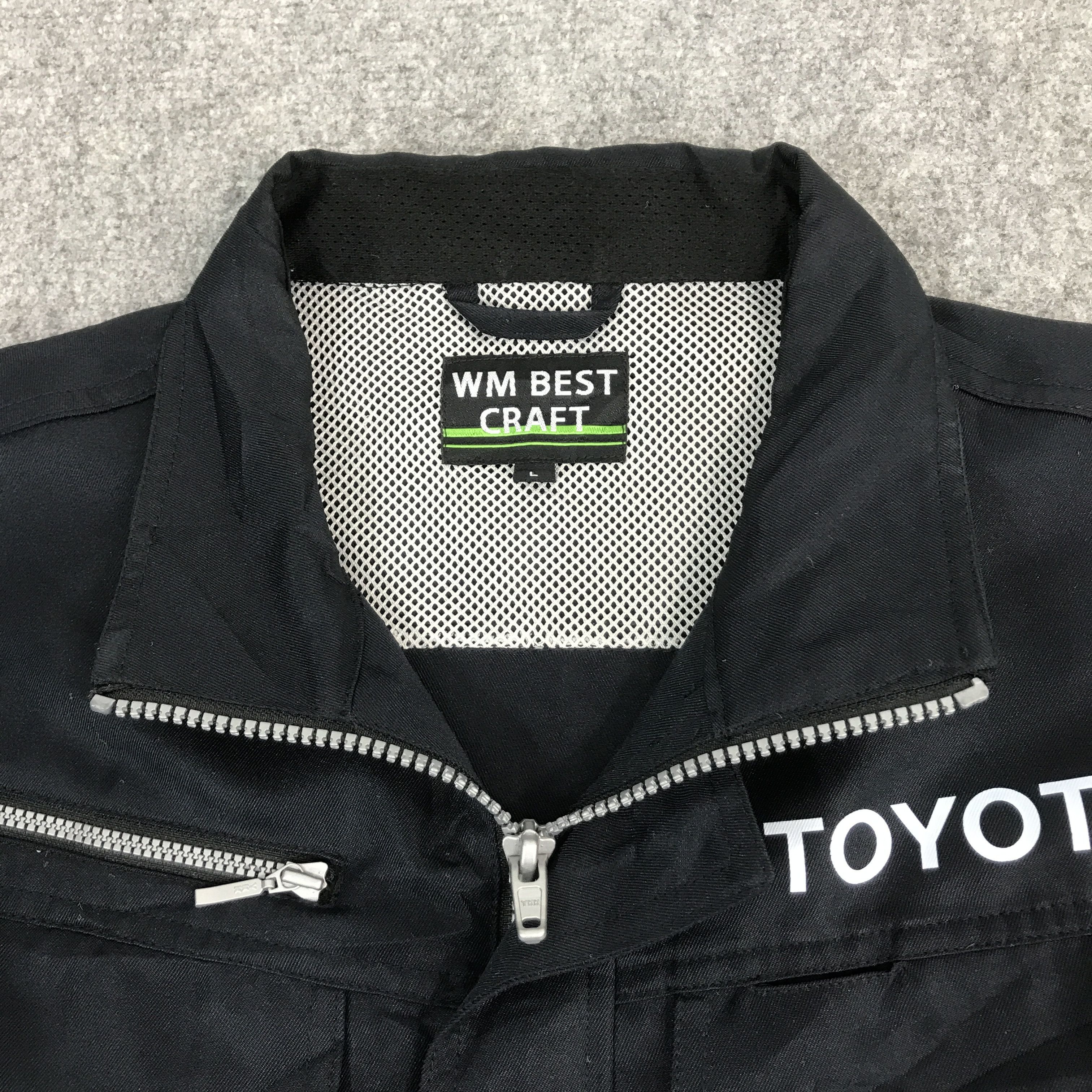 Japanese Brand TOYOTA RACING JAPAN WOKERS CUSTOM JACKET Size US L / EU 52-54 / 3 - 8 Thumbnail