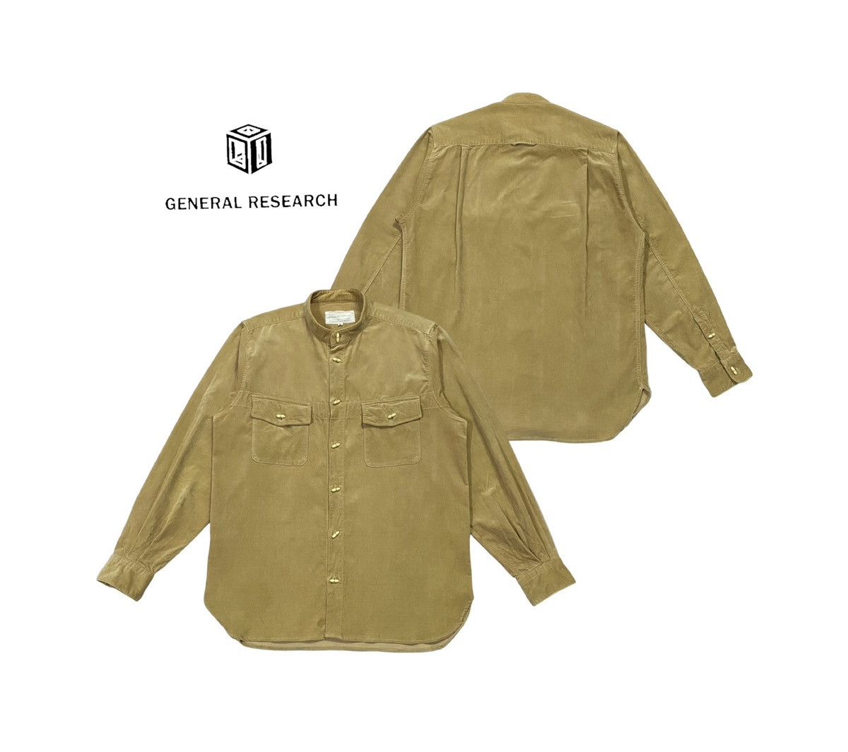 General Research General Research 2004 Velveteen Farm Shirt Button Ups Size US M / EU 48-50 / 2 - 1 Thumbnail