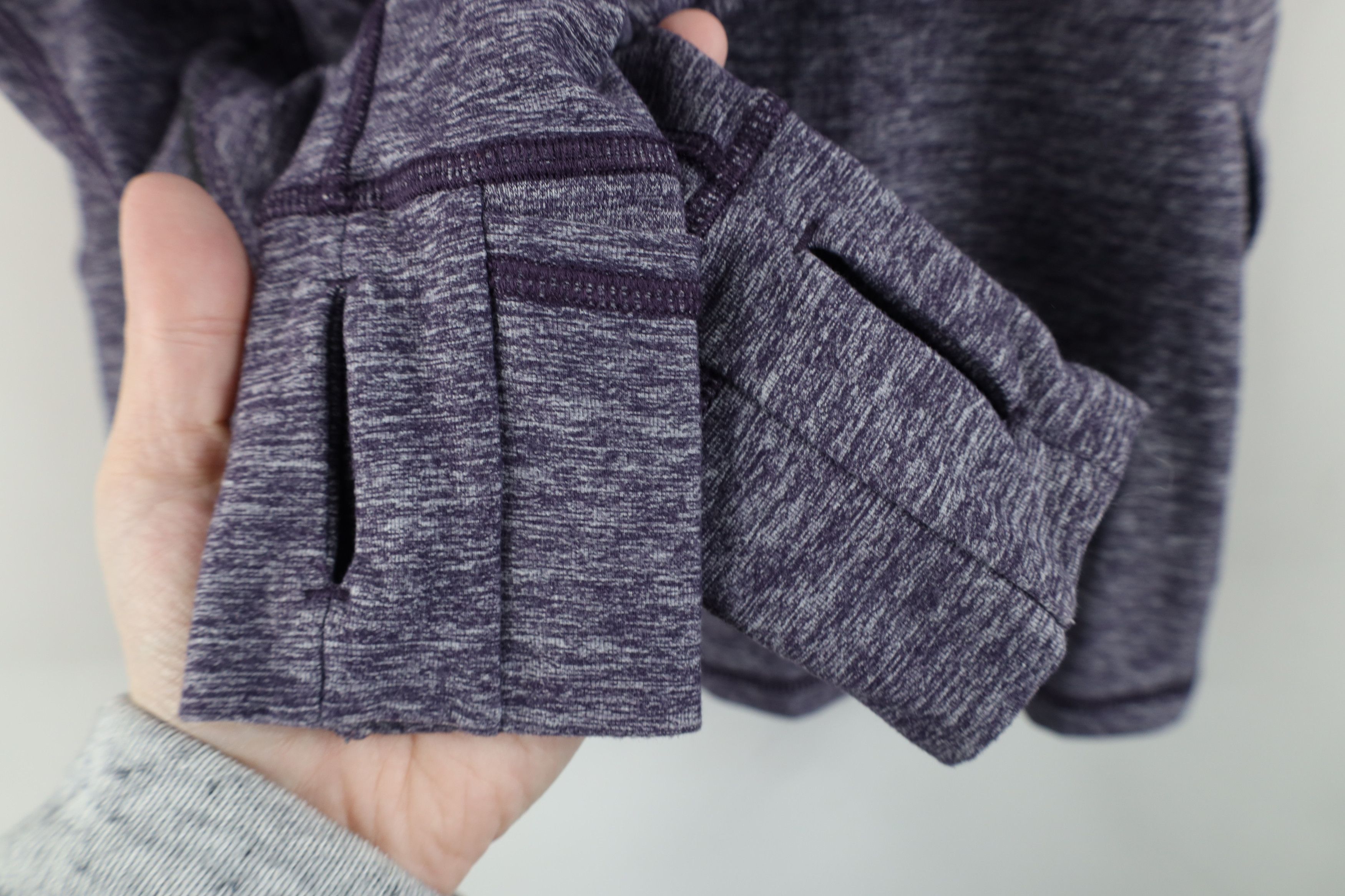 Lululemon × Vintage Lululemon Vent Tech Half Zip Pullover Sweater Top Purple Size S / US 4 / IT 40 - 5 Thumbnail