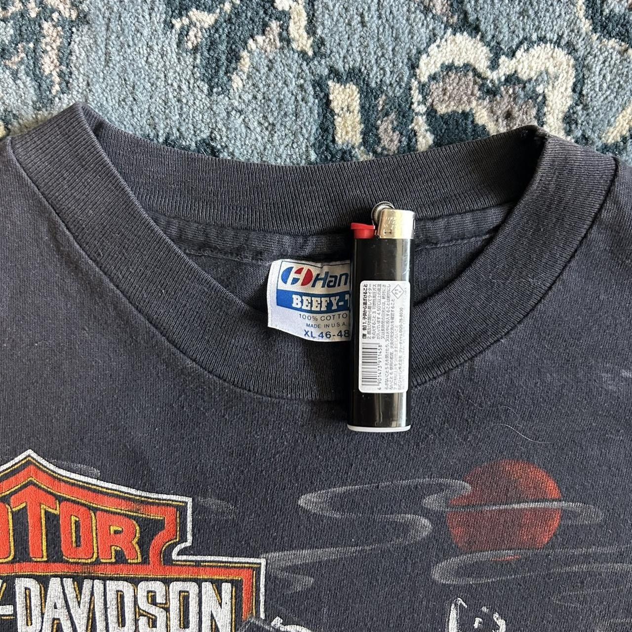 Harley Davidson 1980s Harley Davidson T-Shirt Size US L / EU 52-54 / 3 - 4 Thumbnail
