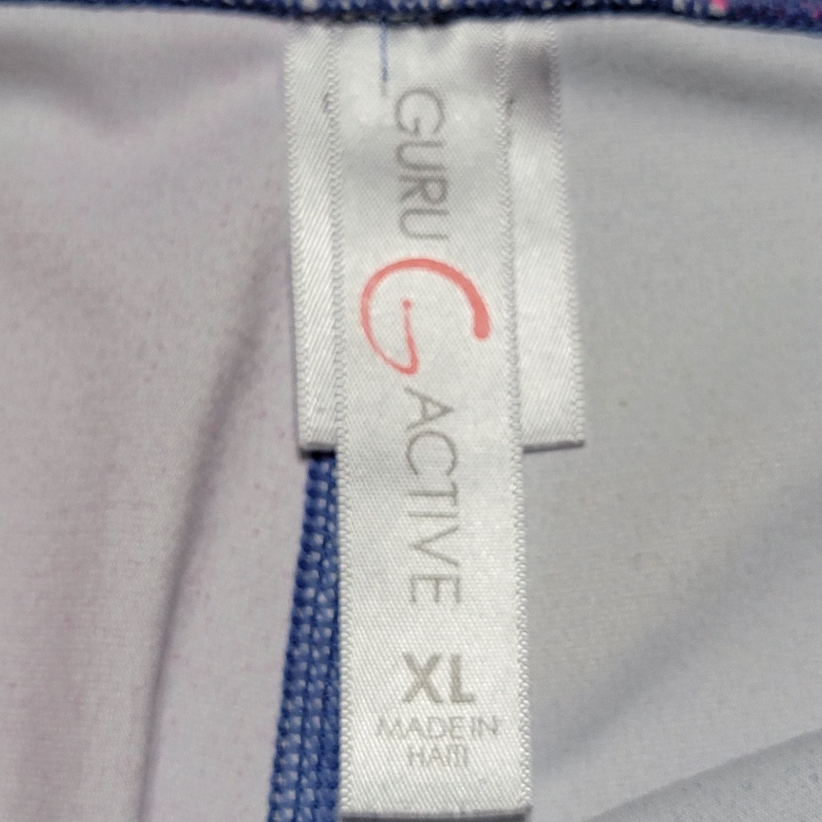 Other Guru Active Multicolor Leggings - Size XL Size 31" - 4 Thumbnail