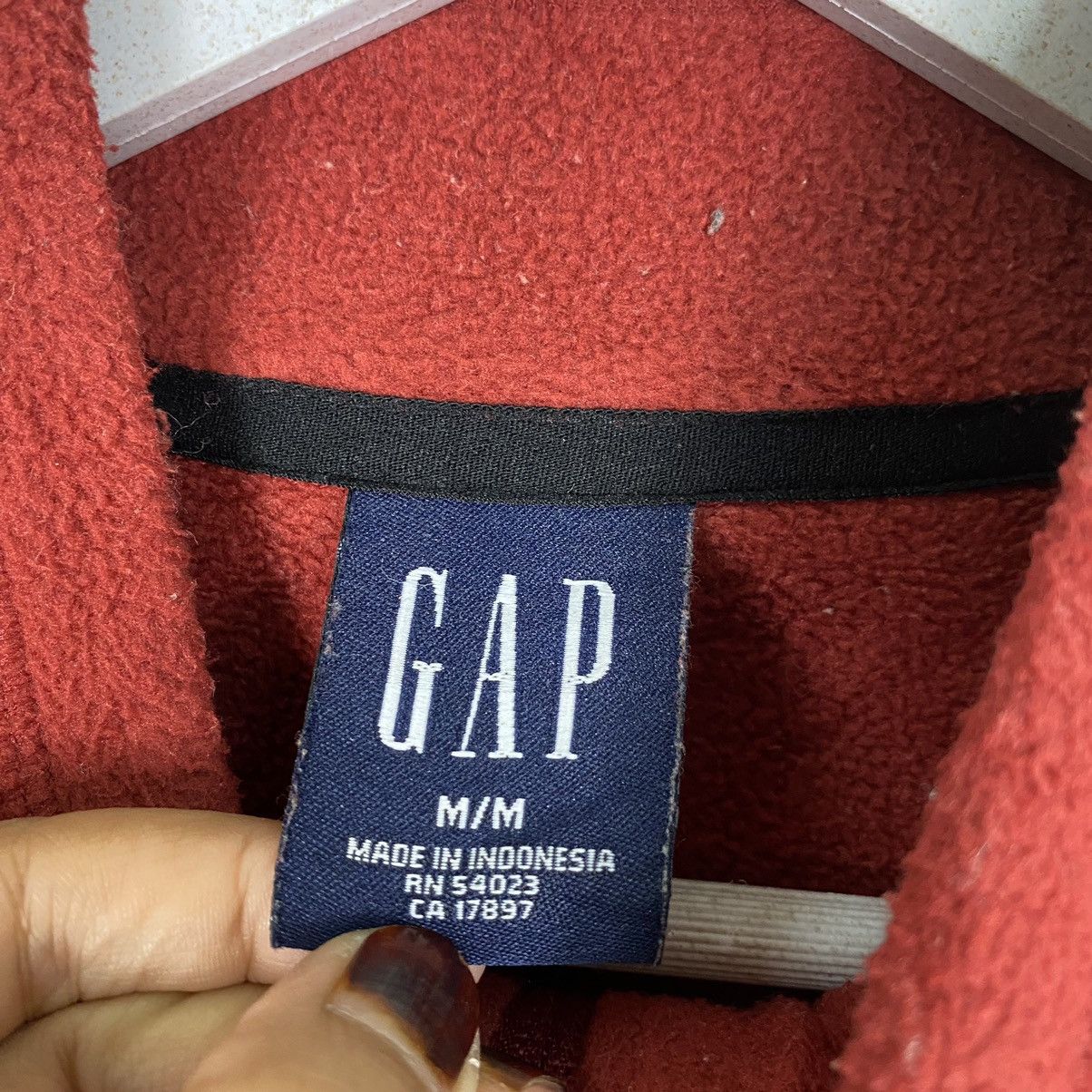 Gap Gap Zipper fleece jacket Size US M / EU 48-50 / 2 - 8 Thumbnail