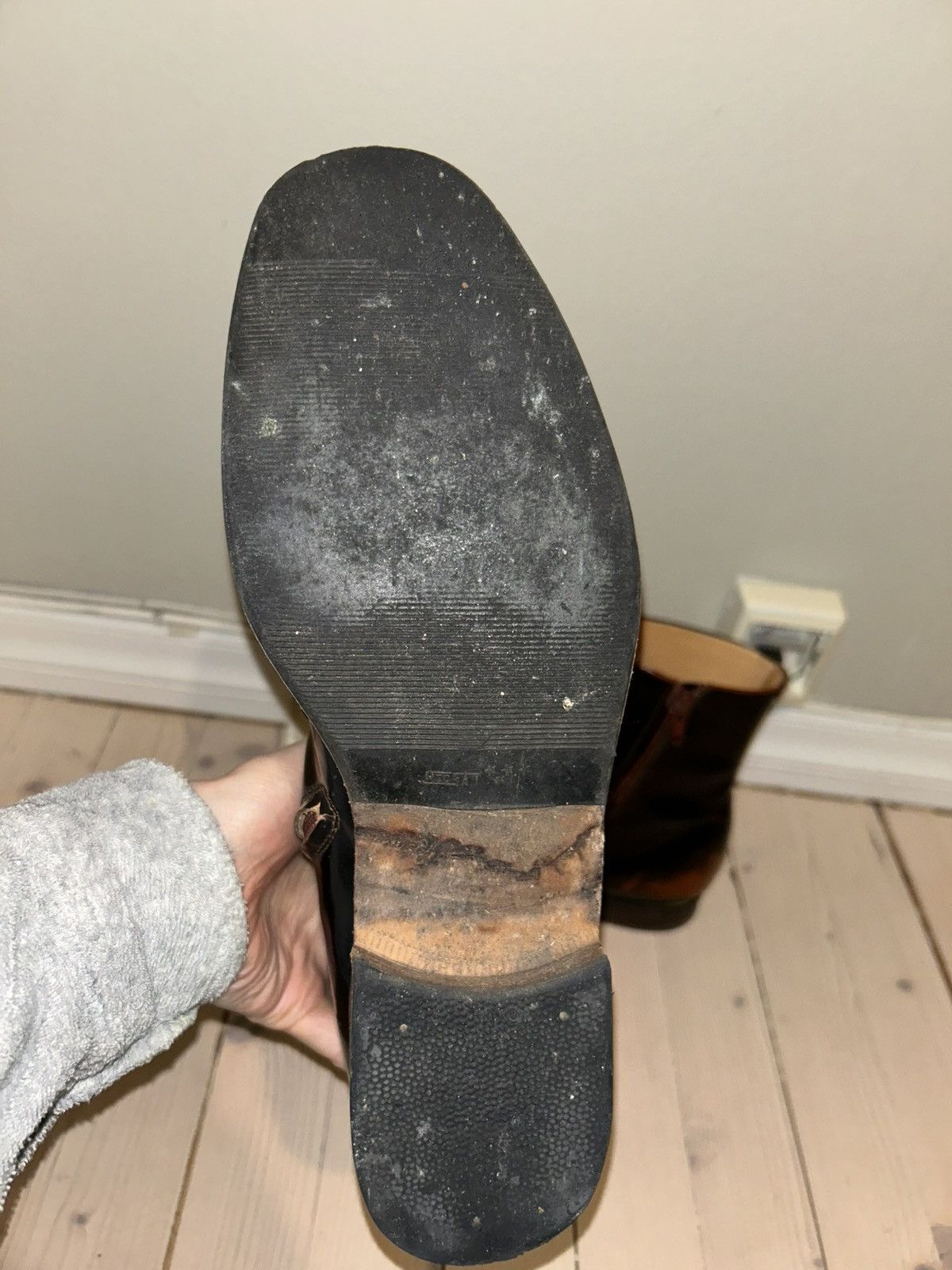 Maison Margiela Patina patent boots Size US 9 / EU 42 - 6 Thumbnail