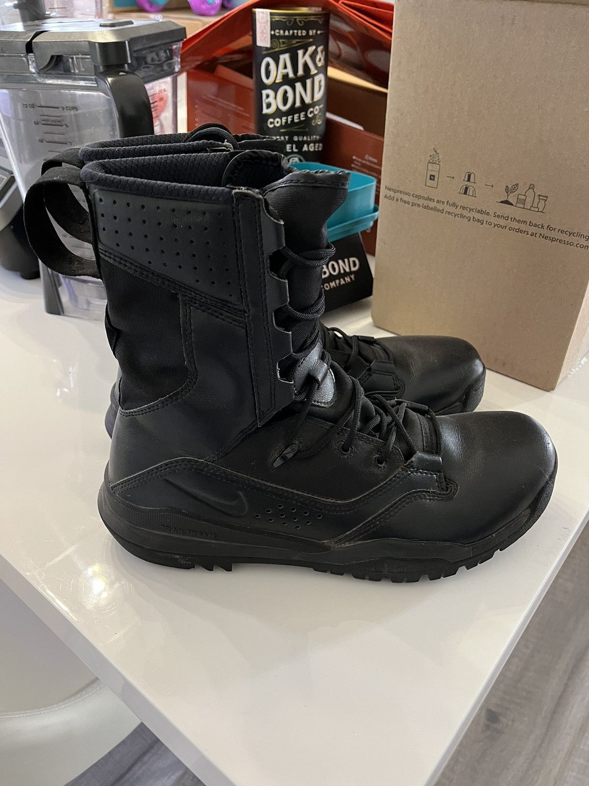 nike safety toe military boots