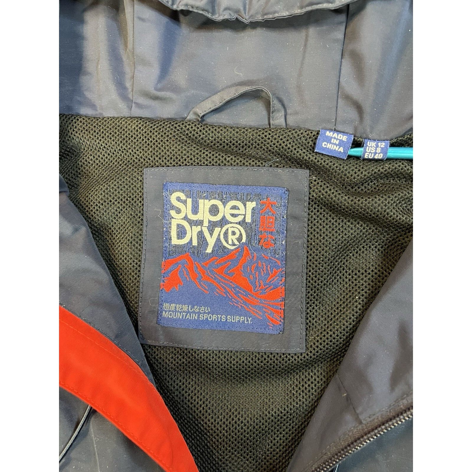 Superdry SuperDry Hooded Jacket NC3 Blue Mens Large Size US L / EU 52-54 / 3 - 4 Thumbnail