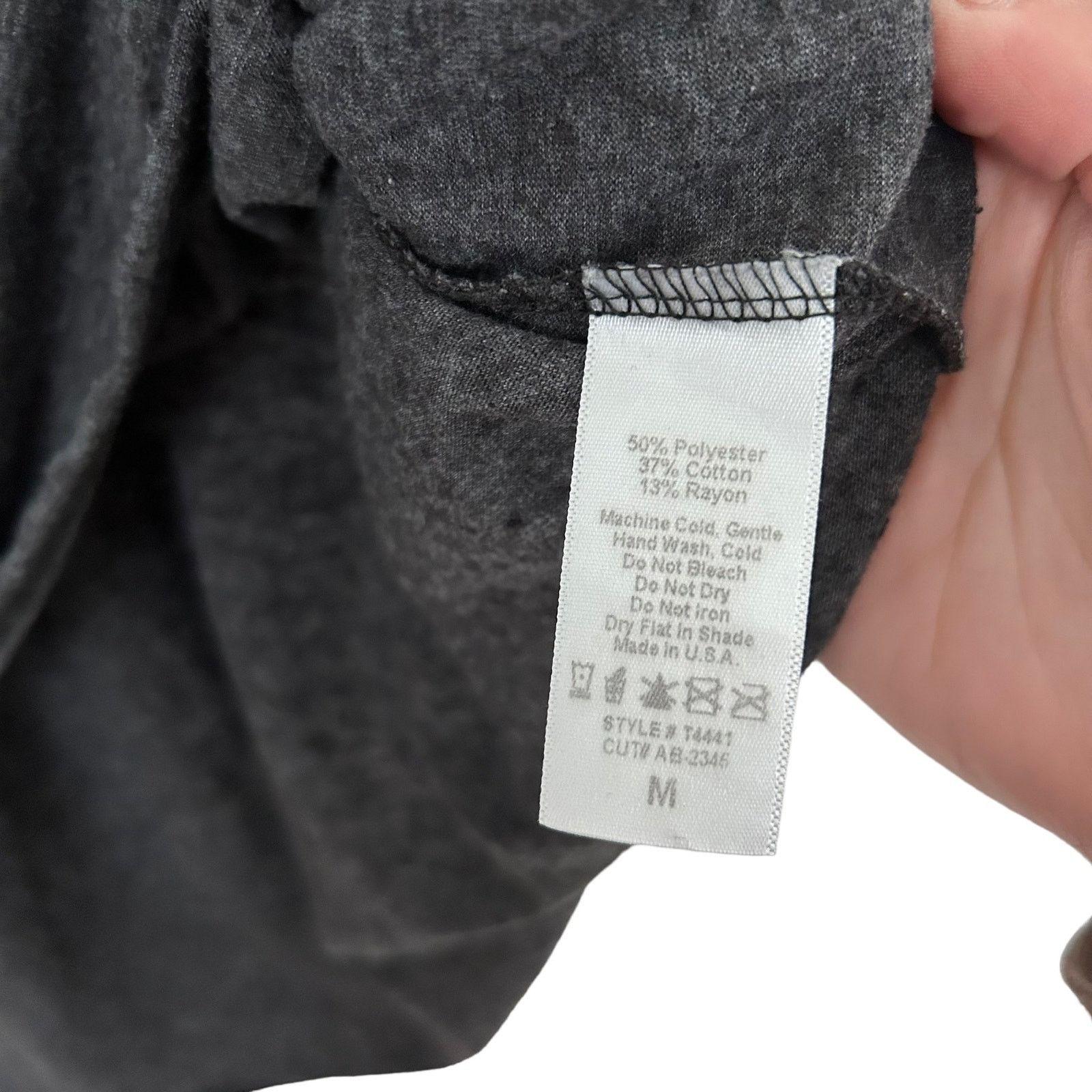 Other Talulah Gray Long Sleeve Shirt Sz M Size M / US 6-8 / IT 42-44 - 3 Thumbnail