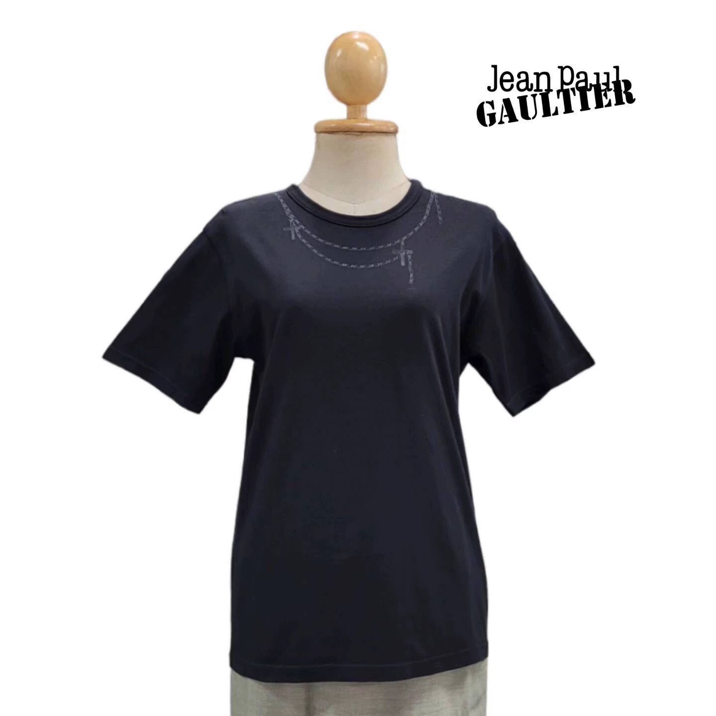 Jean Paul Gaultier Jean Paul Gaultier Cross chain printed T-shirt-2505 Size US M / EU 48-50 / 2 - 6 Thumbnail
