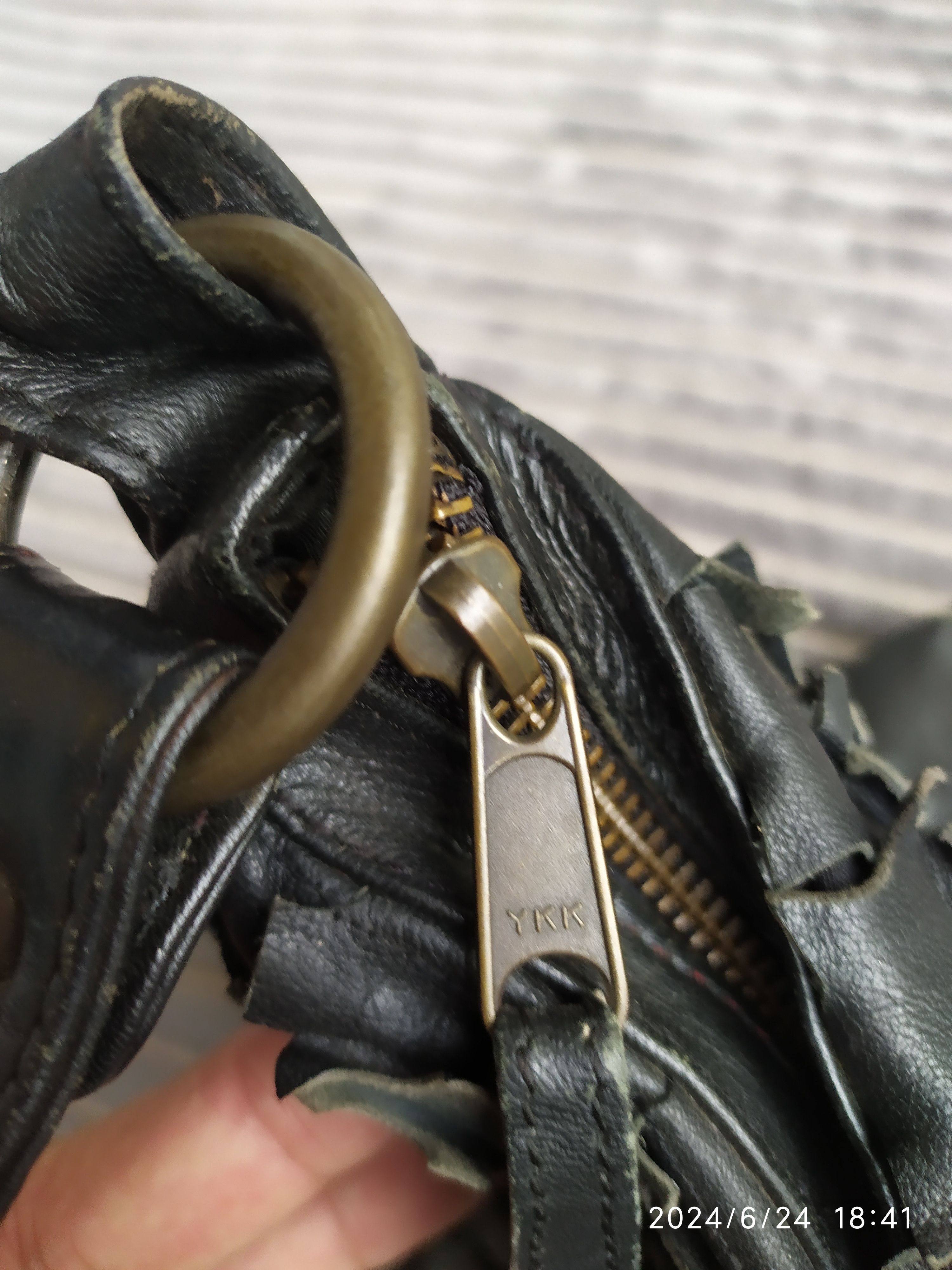 If Six Was Nine × Japanese Brand × Leather Vintage Japanese brand Leather Shoulder Bag Tote Bag Unisex Size ONE SIZE - 5 Thumbnail