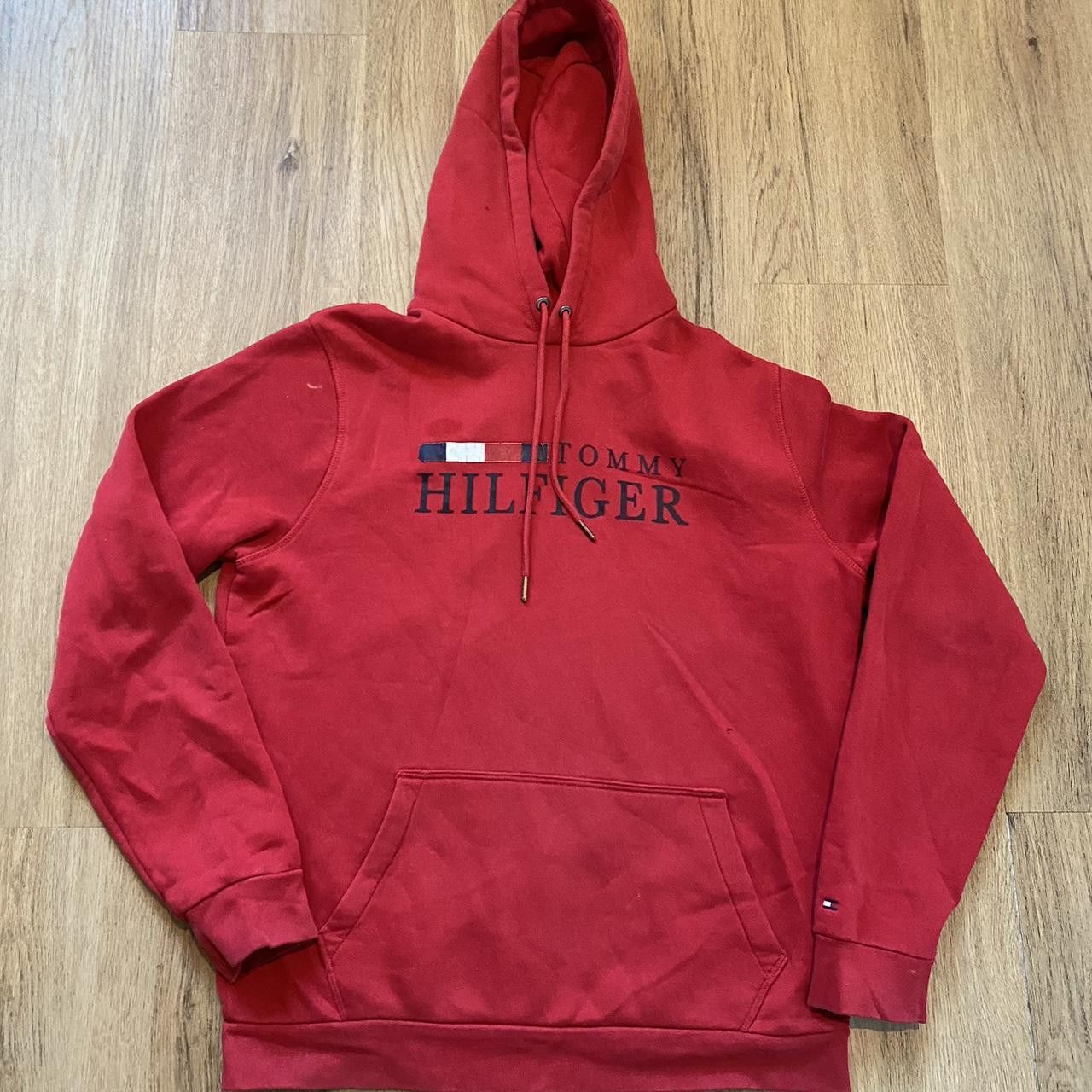 Tommy Hilfiger Red Tommy Hilfiger hoodie Premium Size US M / EU 48-50 / 2 - 1 Thumbnail