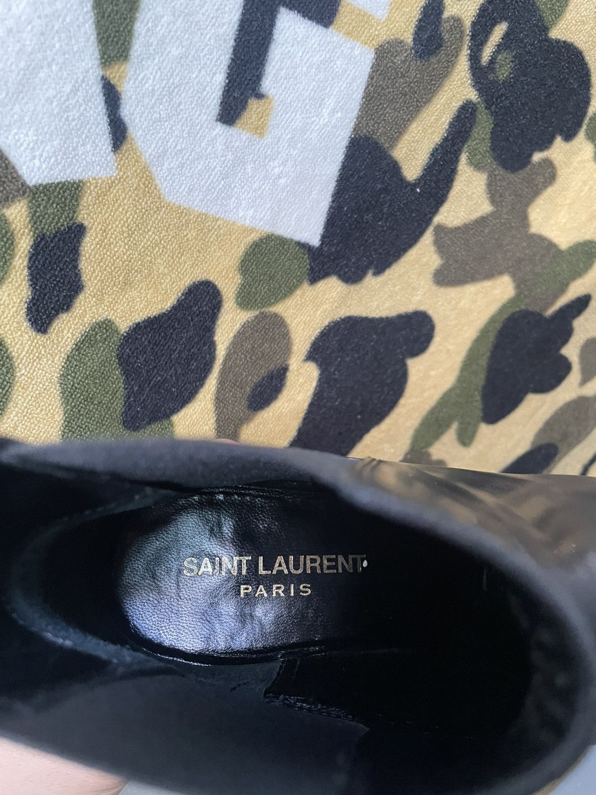 Saint Laurent Paris Saint Laurent Paris Boot heel Size US 5 / IT 35 - 10 Thumbnail