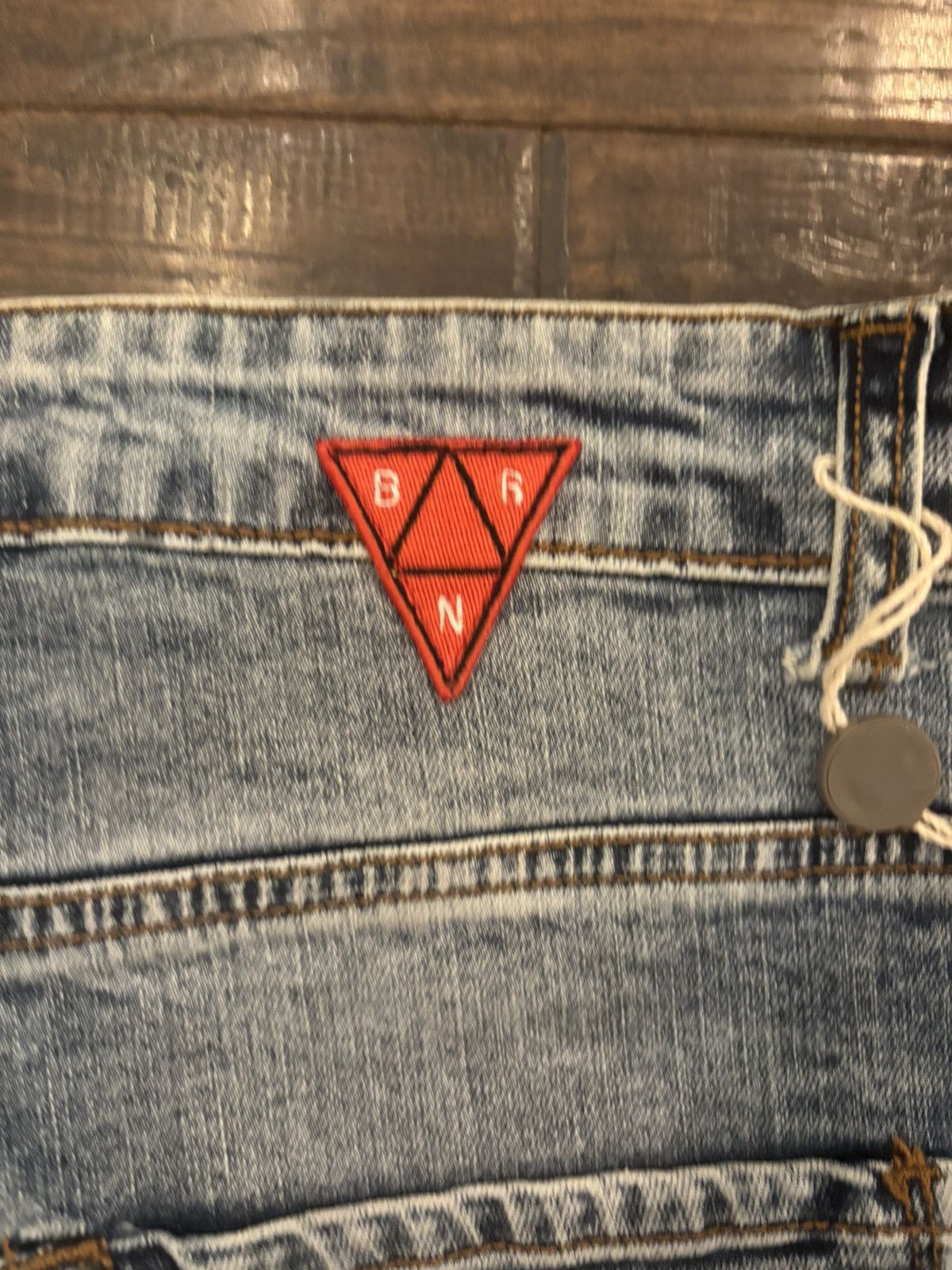 Japanese Brand Berna Slim Jeans Size US 33 - 3 Thumbnail