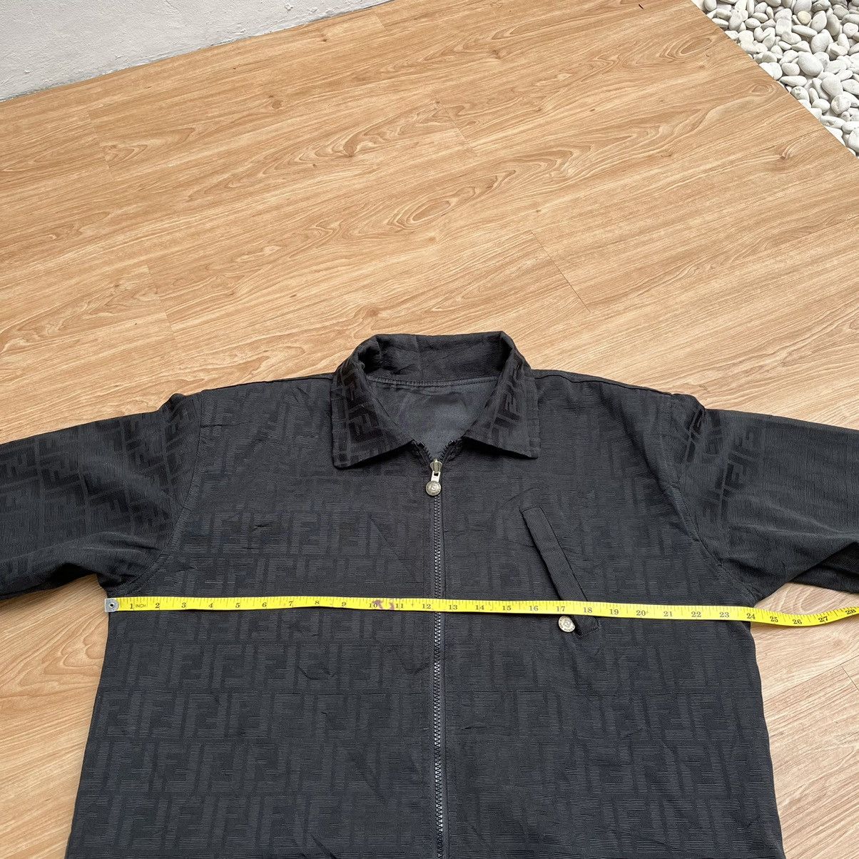 Fendi × Vintage Authentics Vintage Luxury Jackets Fendi Monogram Reversible Size US L / EU 52-54 / 3 - 13 Thumbnail