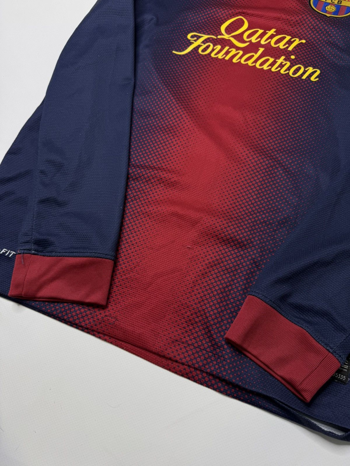 Nike Vintage Nike FC Barcelona longsleeve jersey swag blokecore Size US S / EU 44-46 / 1 - 9 Thumbnail