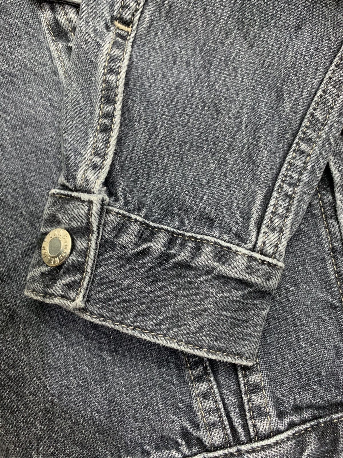 Helmut Lang Helmut Lang Grey Denim Jacket Size XS / US 0-2 / IT 36-38 - 6 Thumbnail