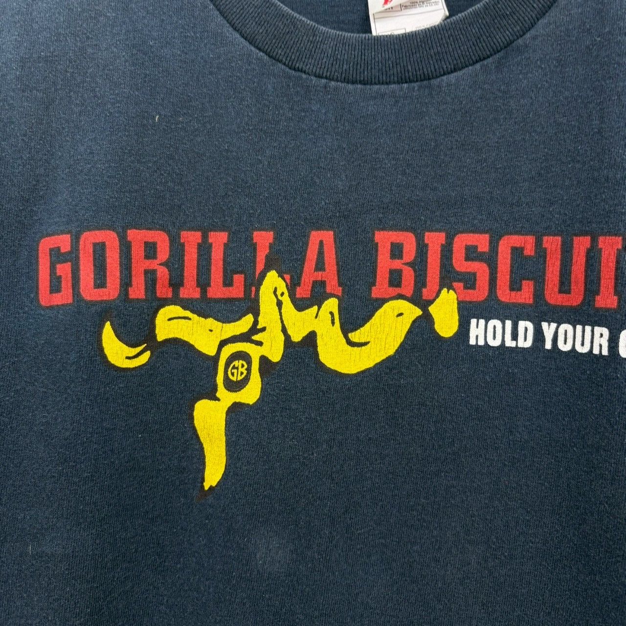 Vintage Vintage 90’s Gorilla Biscuits Hold Your Ground size S wts03 Size US S / EU 44-46 / 1 - 6 Thumbnail