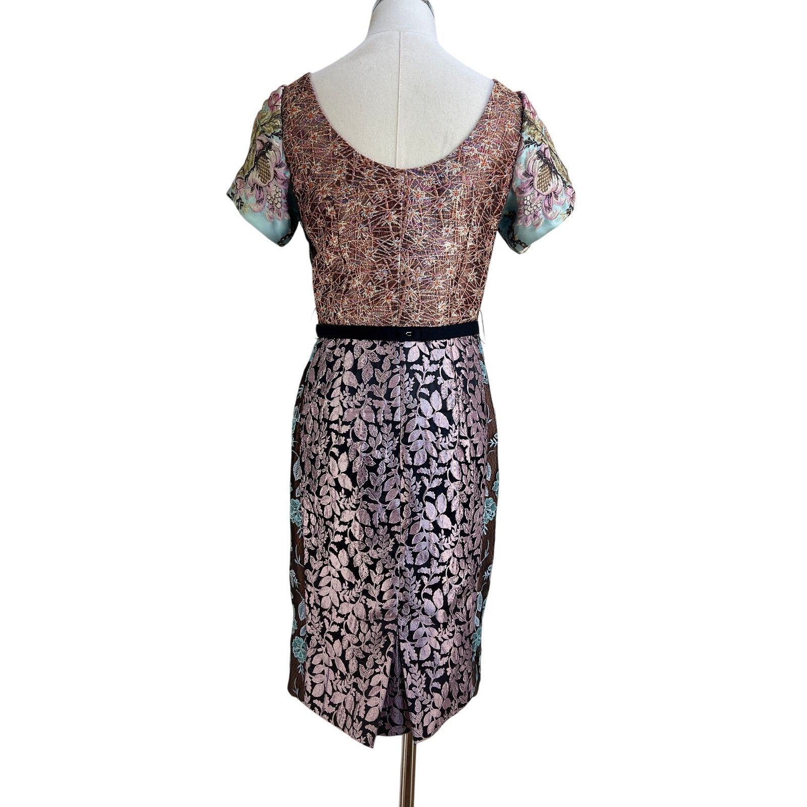 Anthropologie Beguile by Byron Lars Brocade Floral Dress