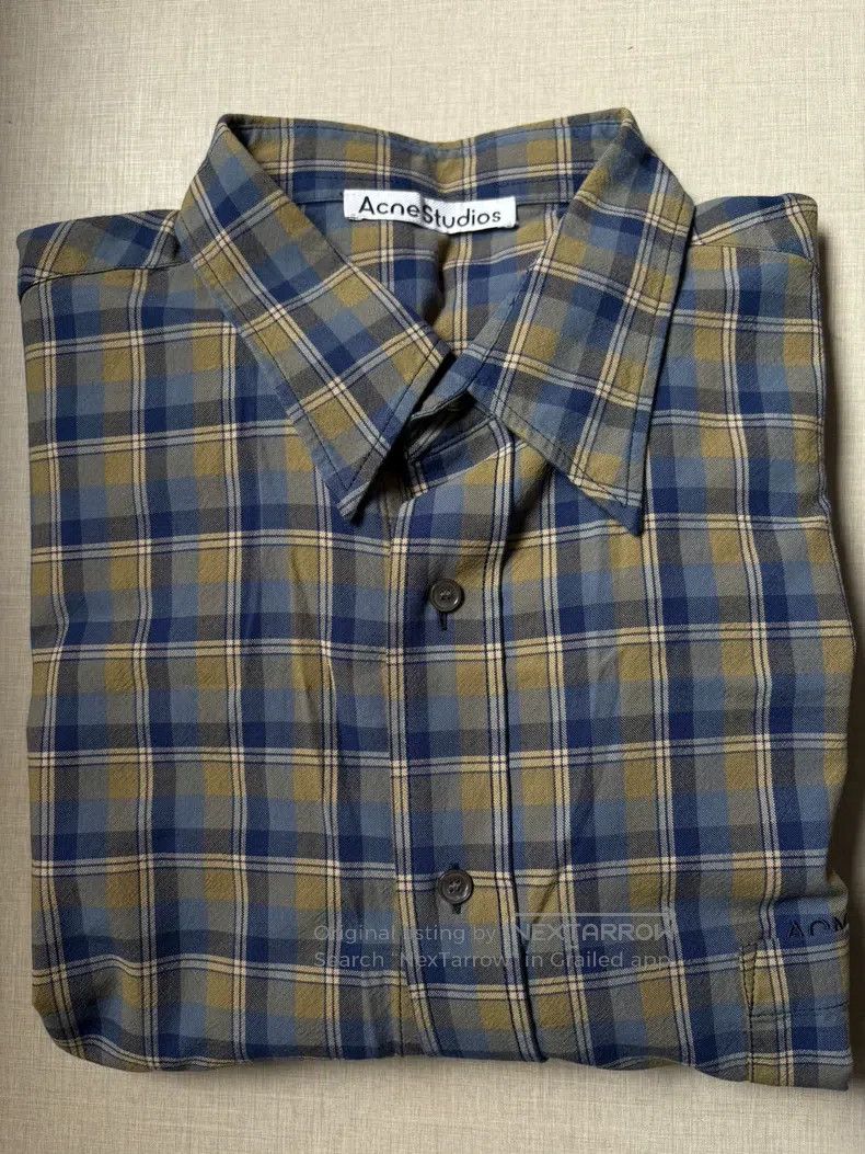 Acne Studios Acne Studios size:50 Plaid Shirt Size US XL / EU 56 / 4 - 1 Thumbnail