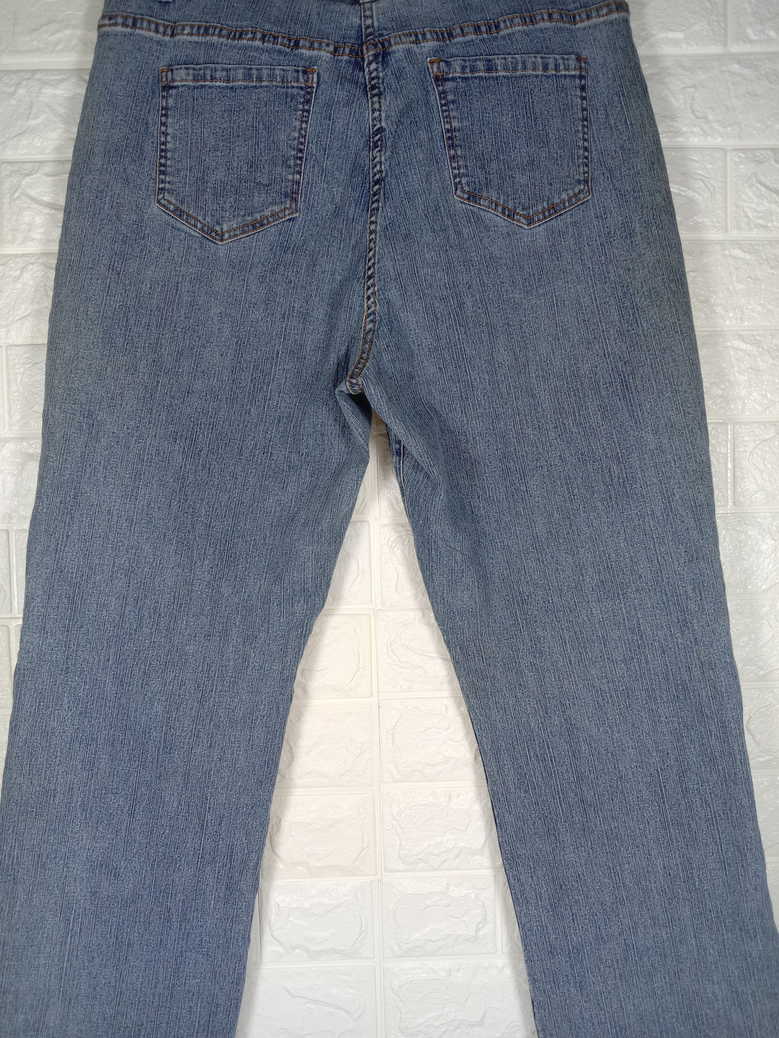 Beauty Beast Vintage Denim 24/7 Embroidered Flare Jeans Size 33" - 7 Thumbnail